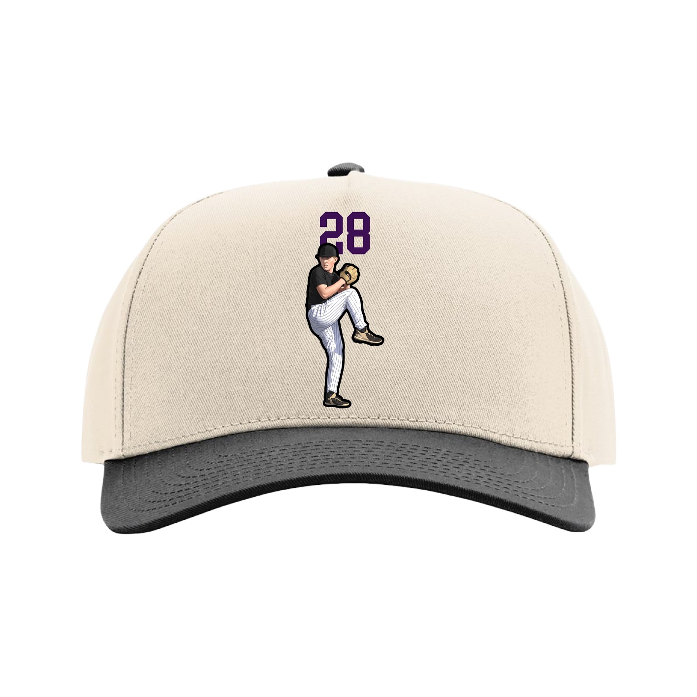 Full Fabric Five-Panel Champ Cap