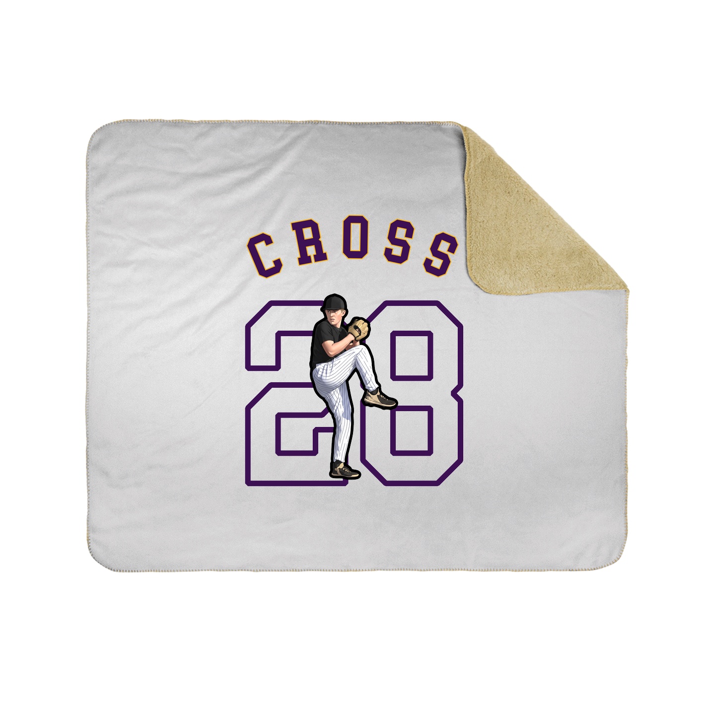 Throw Blanket — Shirsey Arch in White