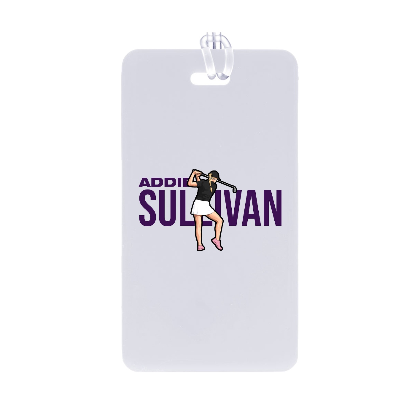 Bag Tag — Player Name in Classic