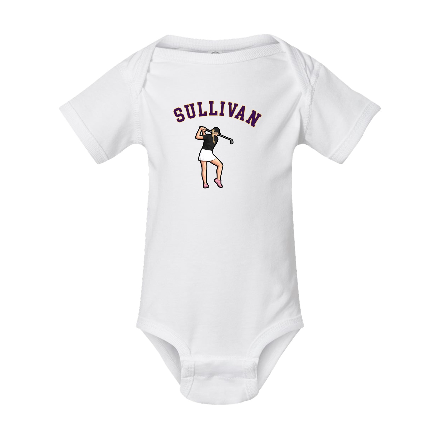 Baby Onesie — Shirsey Arch in White