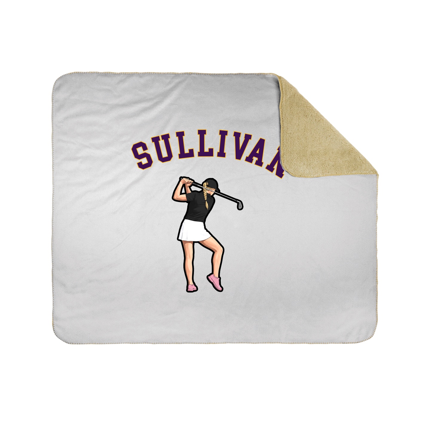 Throw Blanket — Shirsey Arch in White