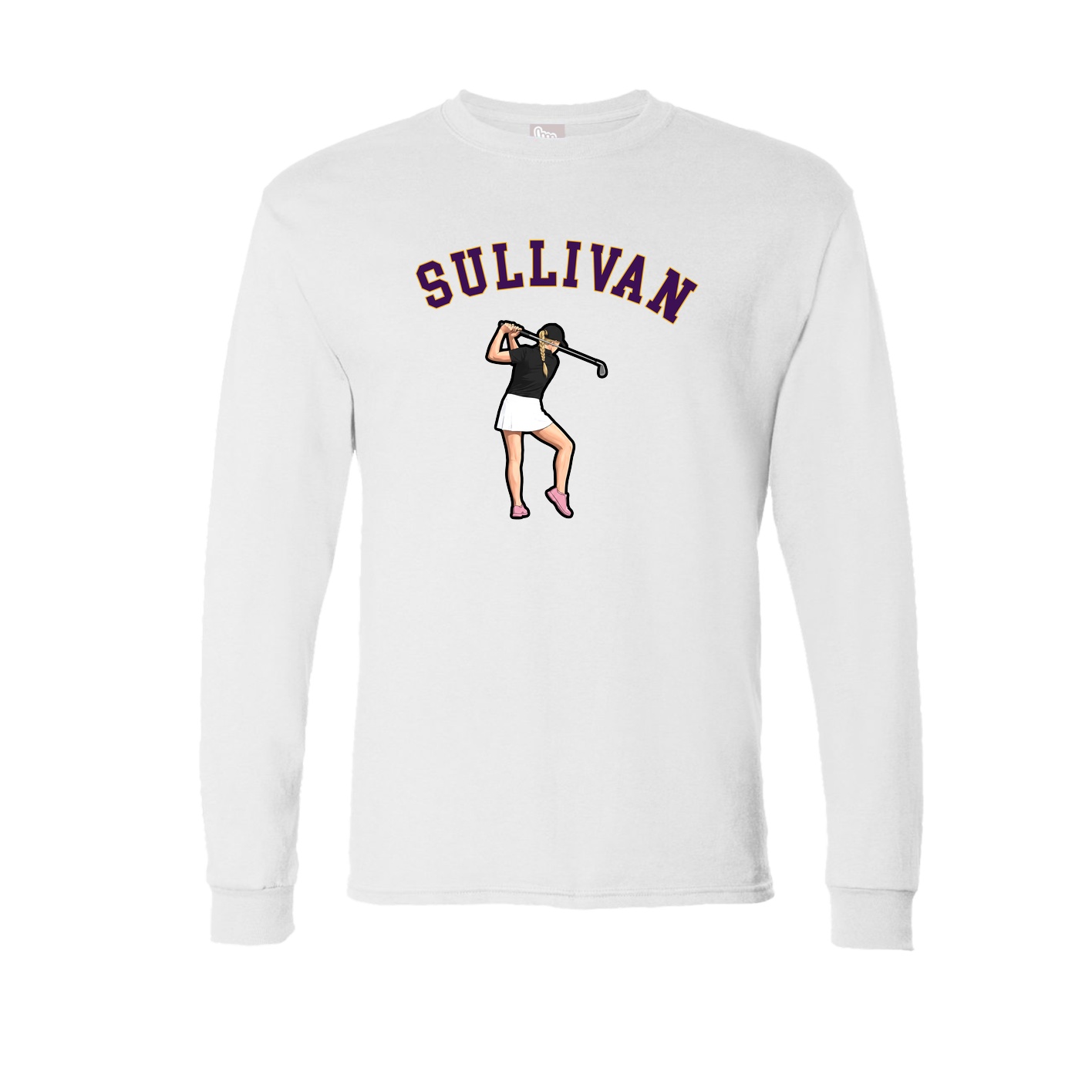 Long Sleeve Tee — Shirsey Arch in White