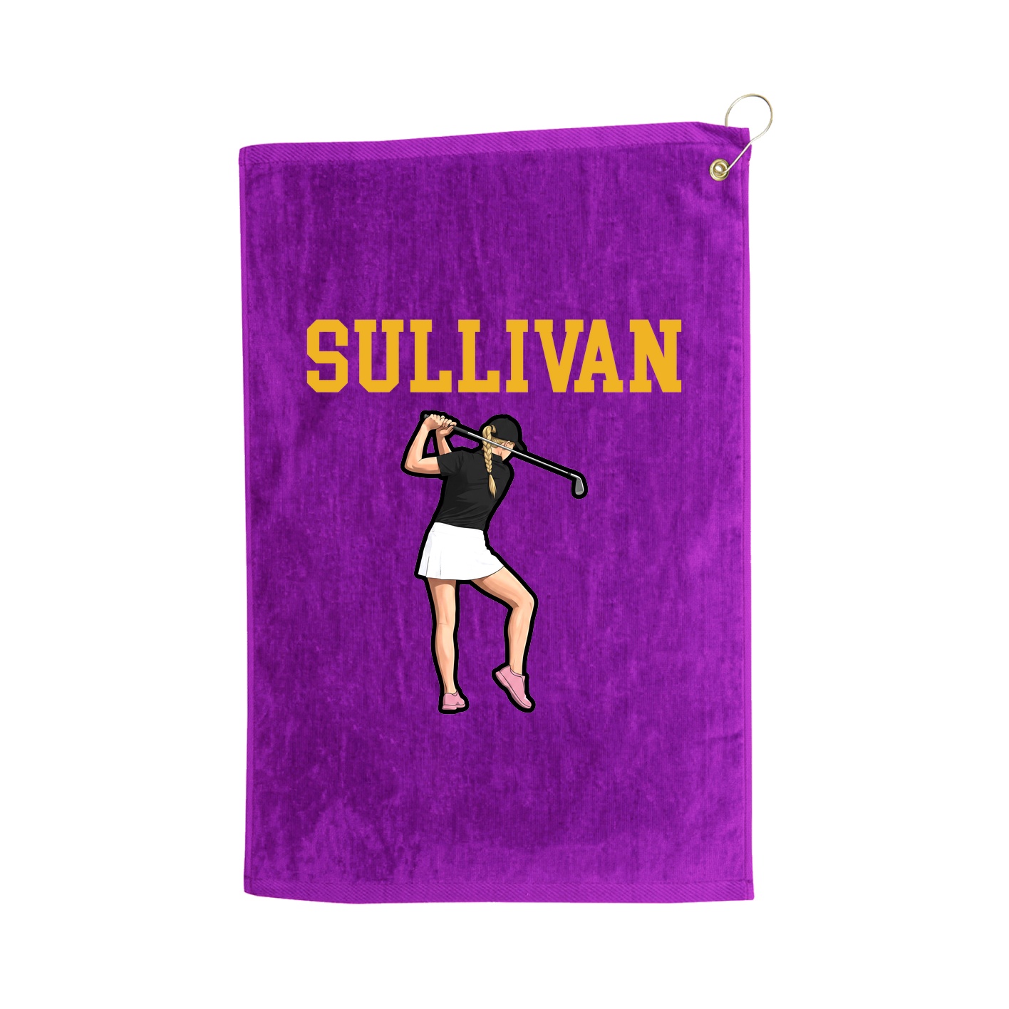 Golf Towel — Shirsey in Purple
