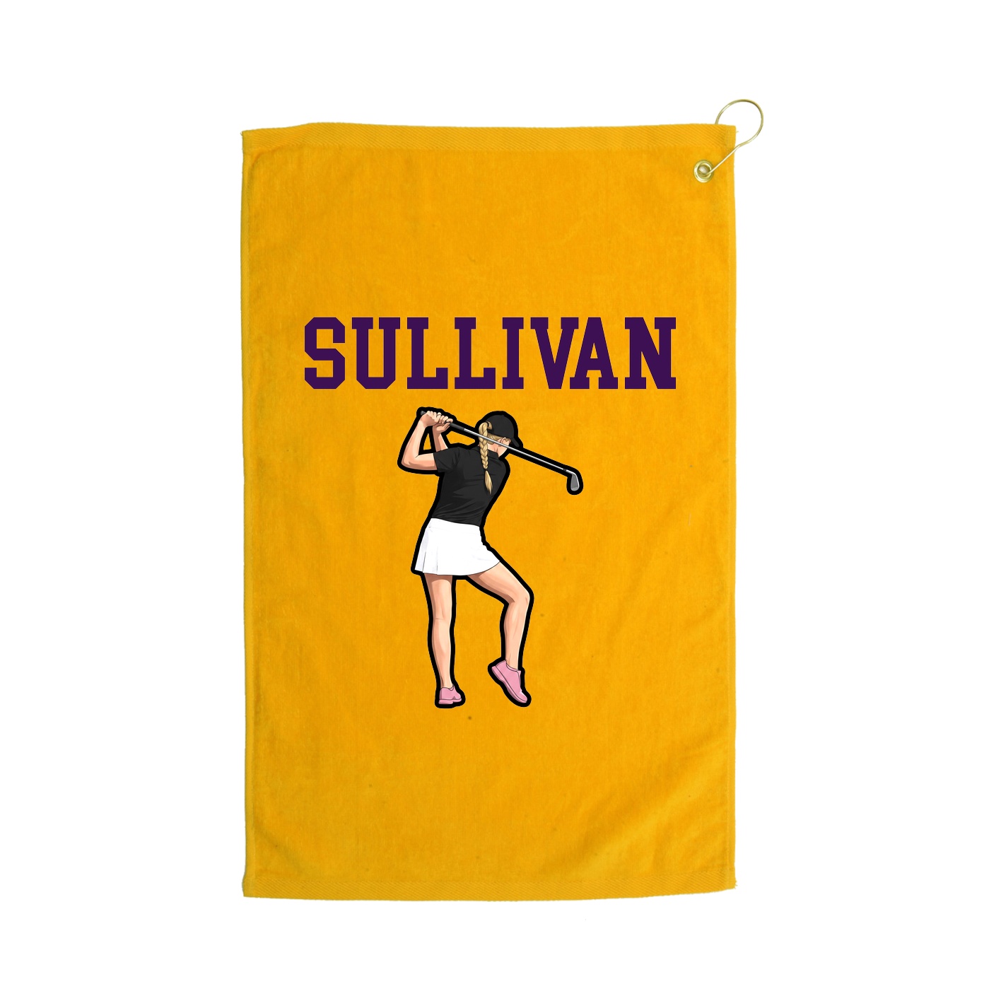 Golf Towel — Shirsey in Gold