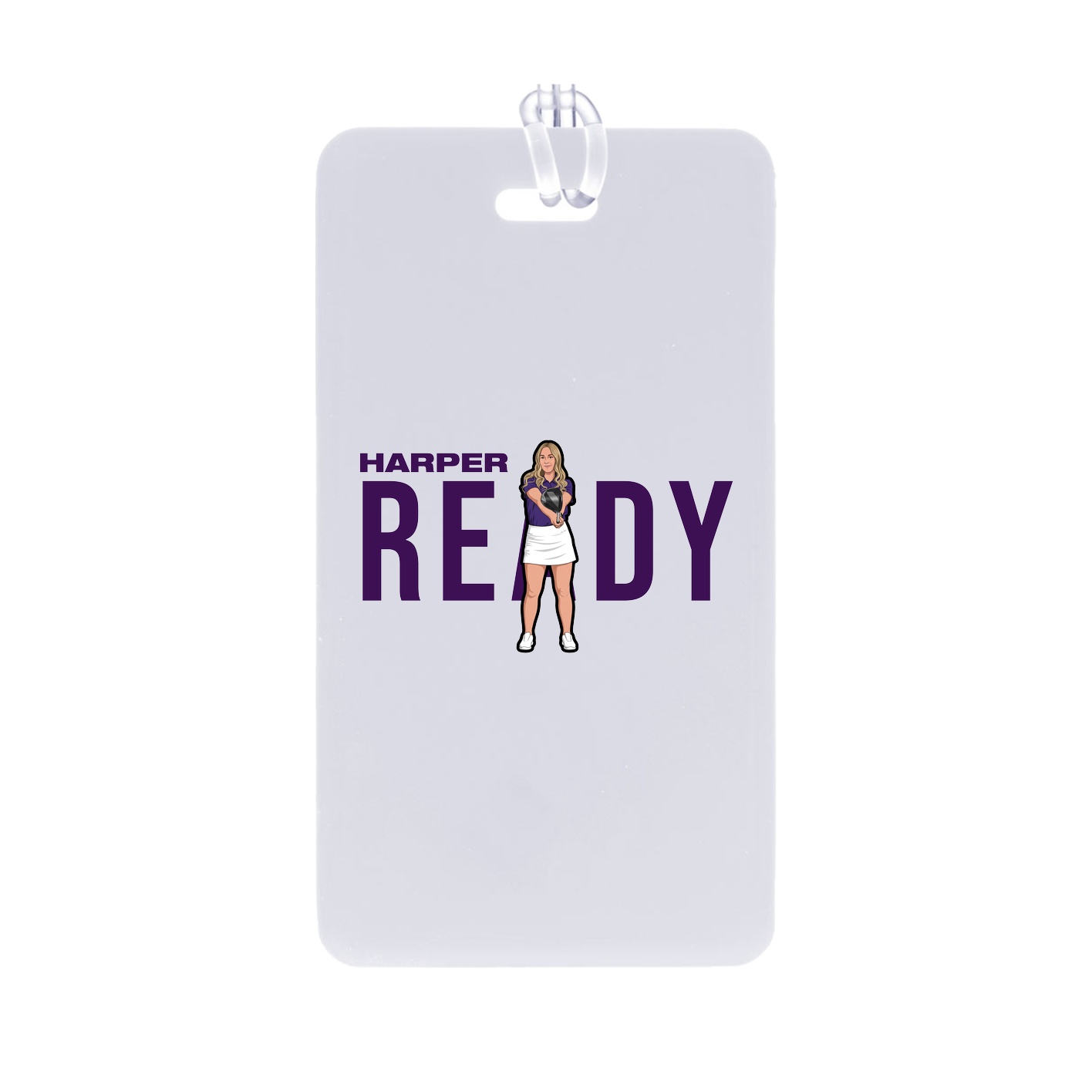 Bag Tag — Player Name in Classic