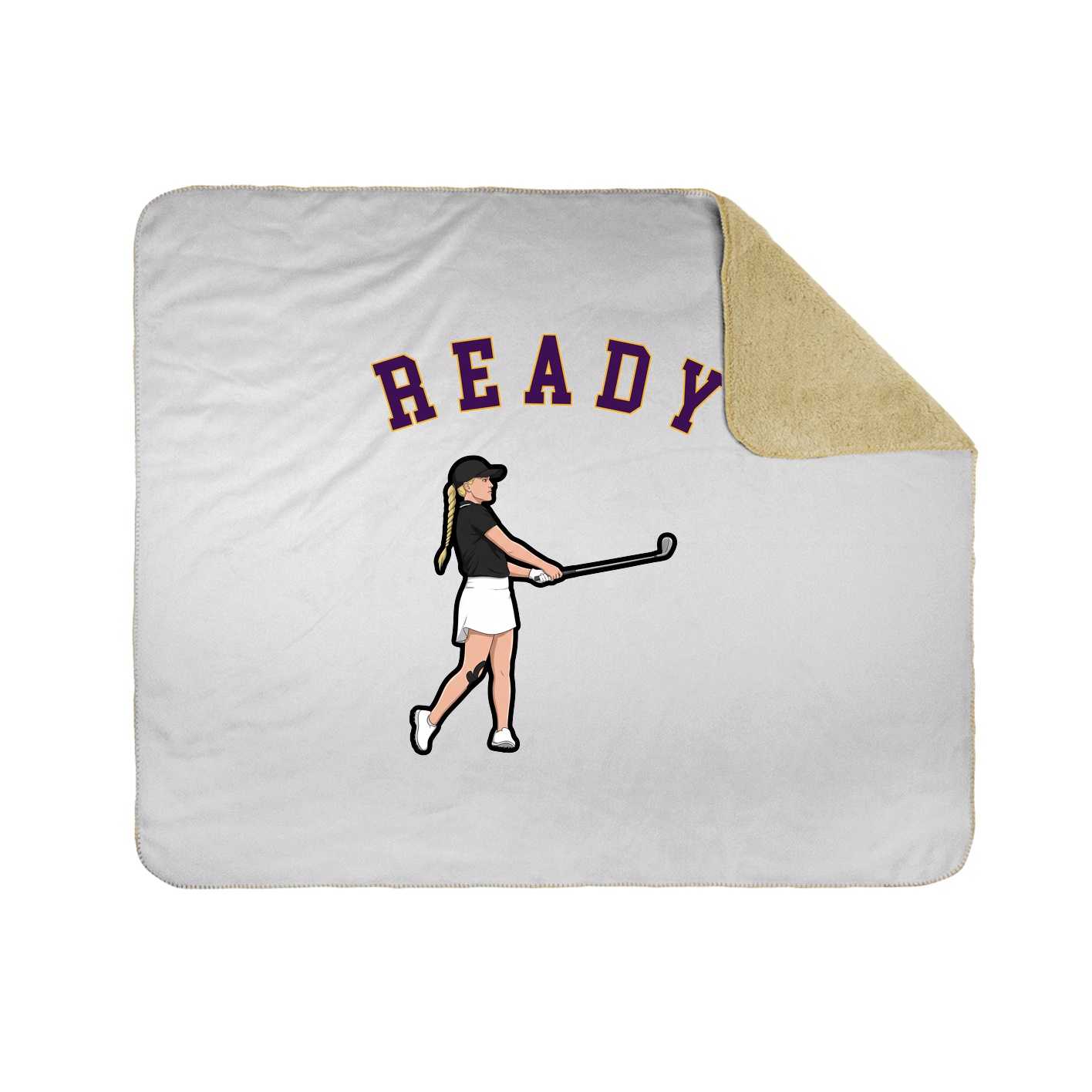 Throw Blanket — Shirsey Arch in White
