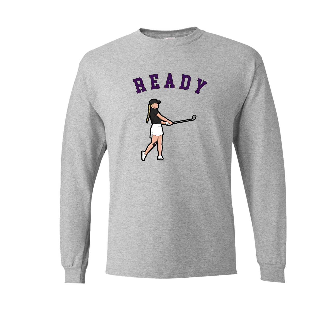 Long Sleeve Tee — Shirsey Arch in Grey