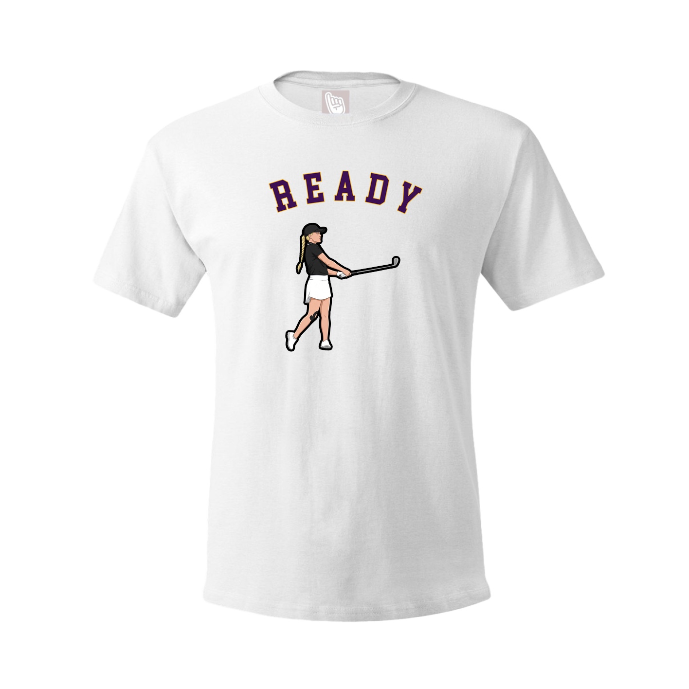 Youth Tee — Shirsey Arch in White