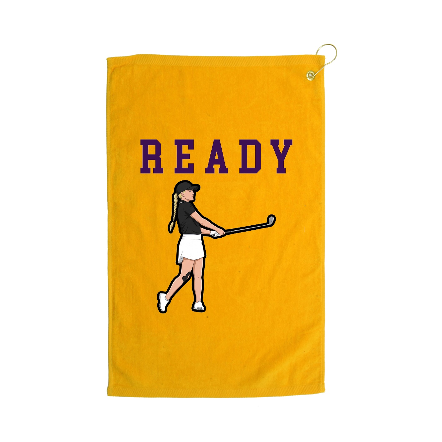 Golf Towel — Shirsey in Gold