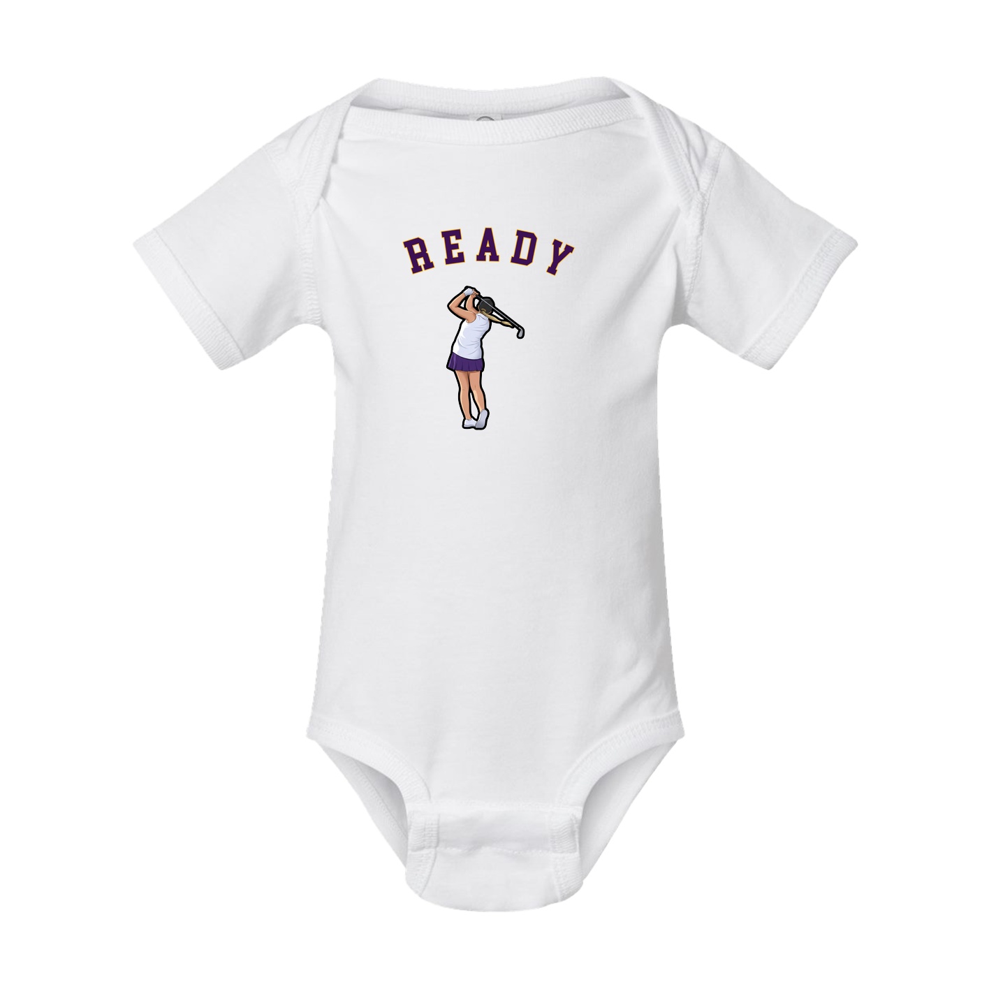 Baby Onesie — Shirsey Arch in White