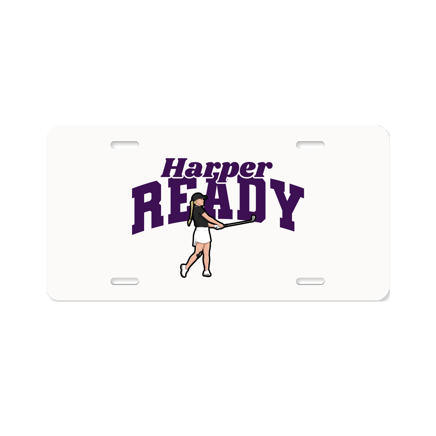 License Plate — Signature Arch in Classic
