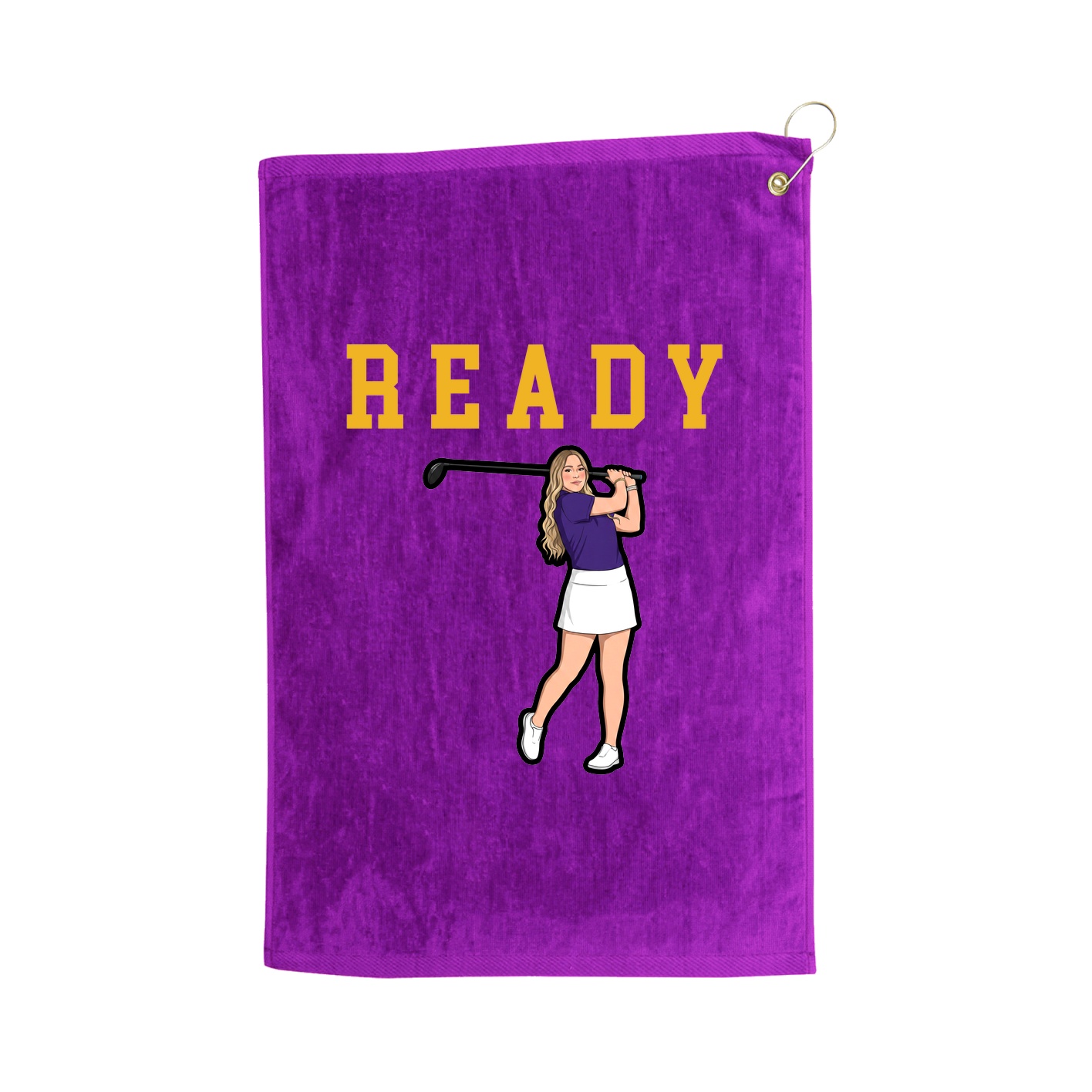 Golf Towel — Shirsey in Purple