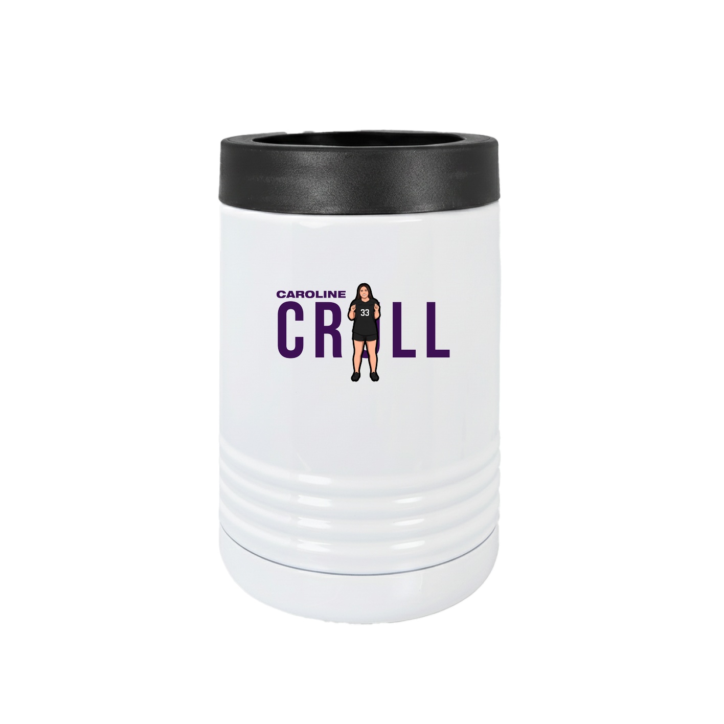 Beverage Holder — Player Name in White
