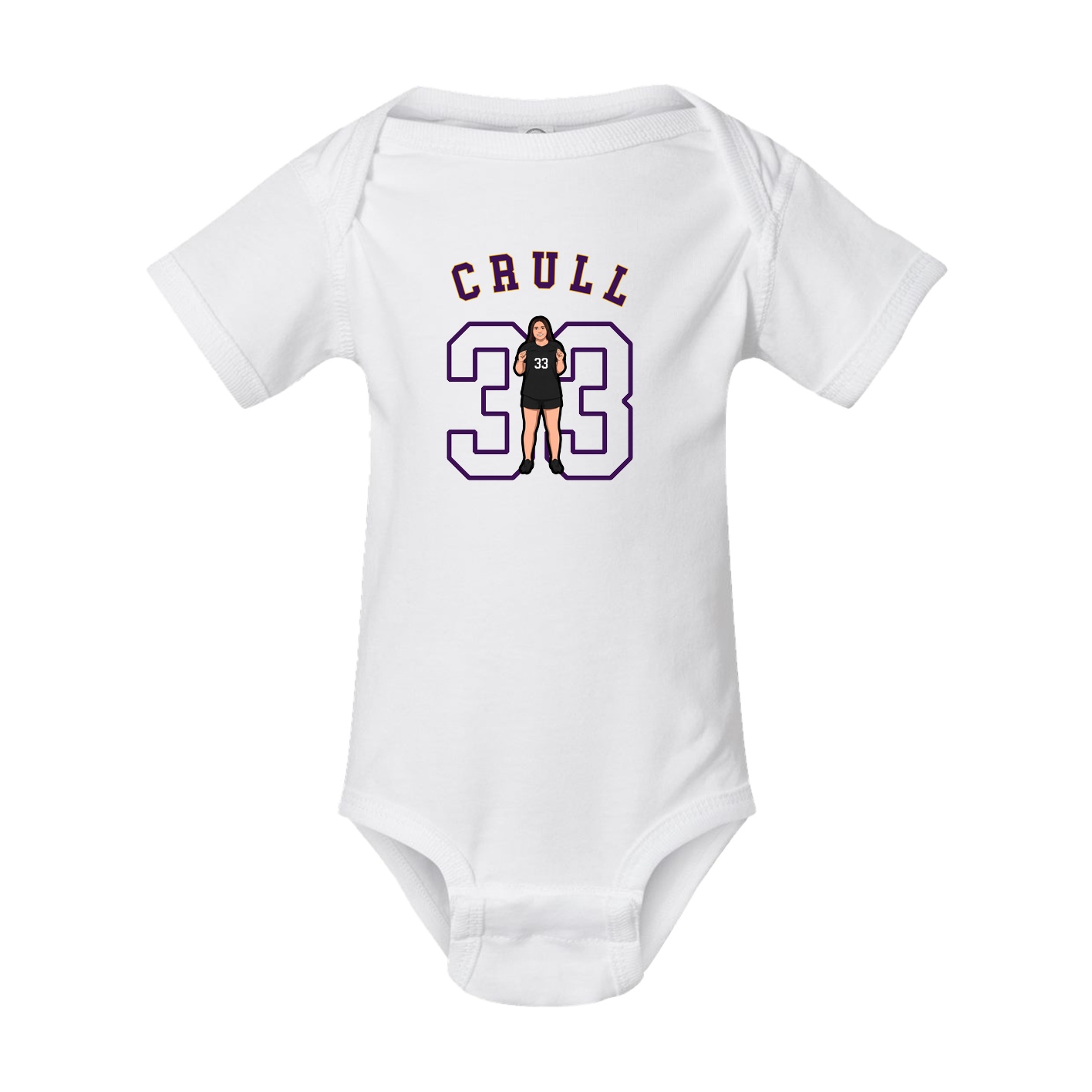 Baby Onesie — Shirsey Arch in White