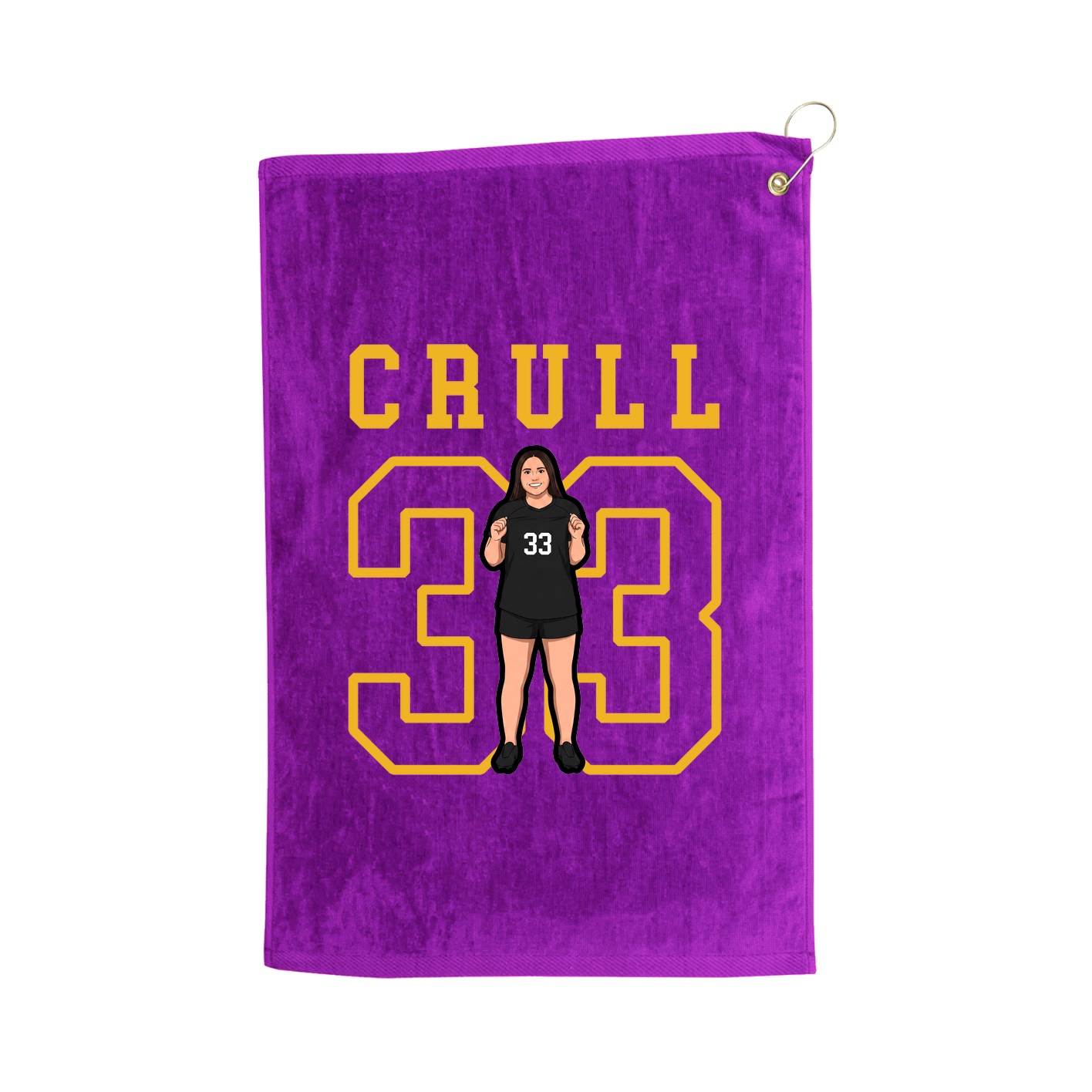 Golf Towel — Shirsey in Purple