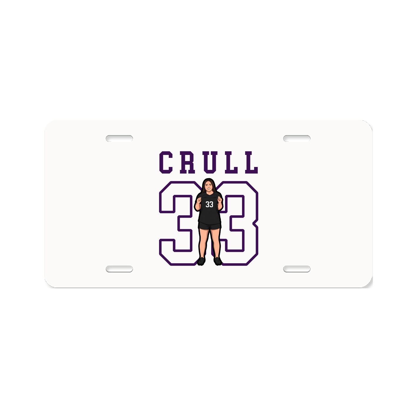 License Plate — Shirsey in Classic