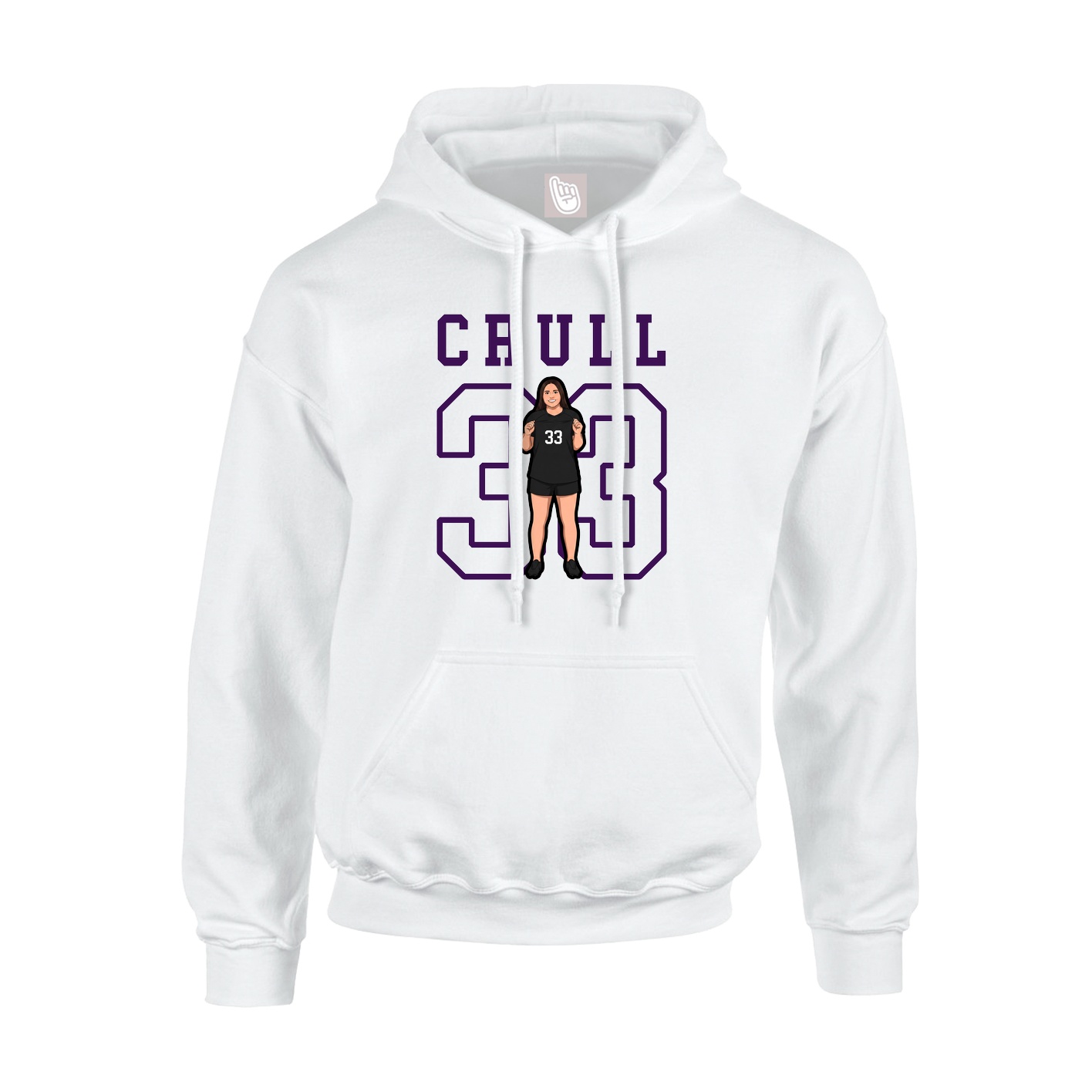 Youth Hoodie — Shirsey in White