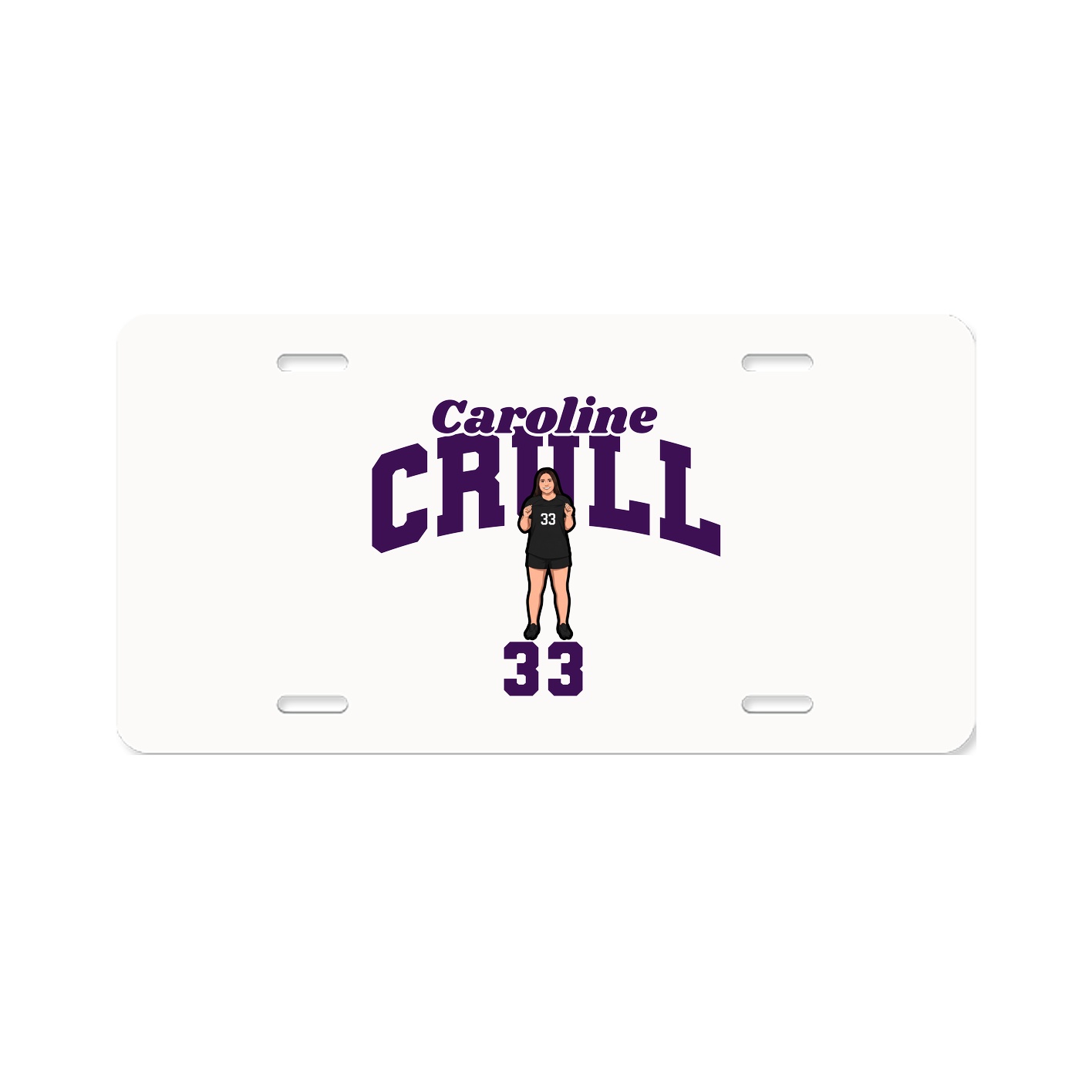 License Plate — Signature Arch in Classic