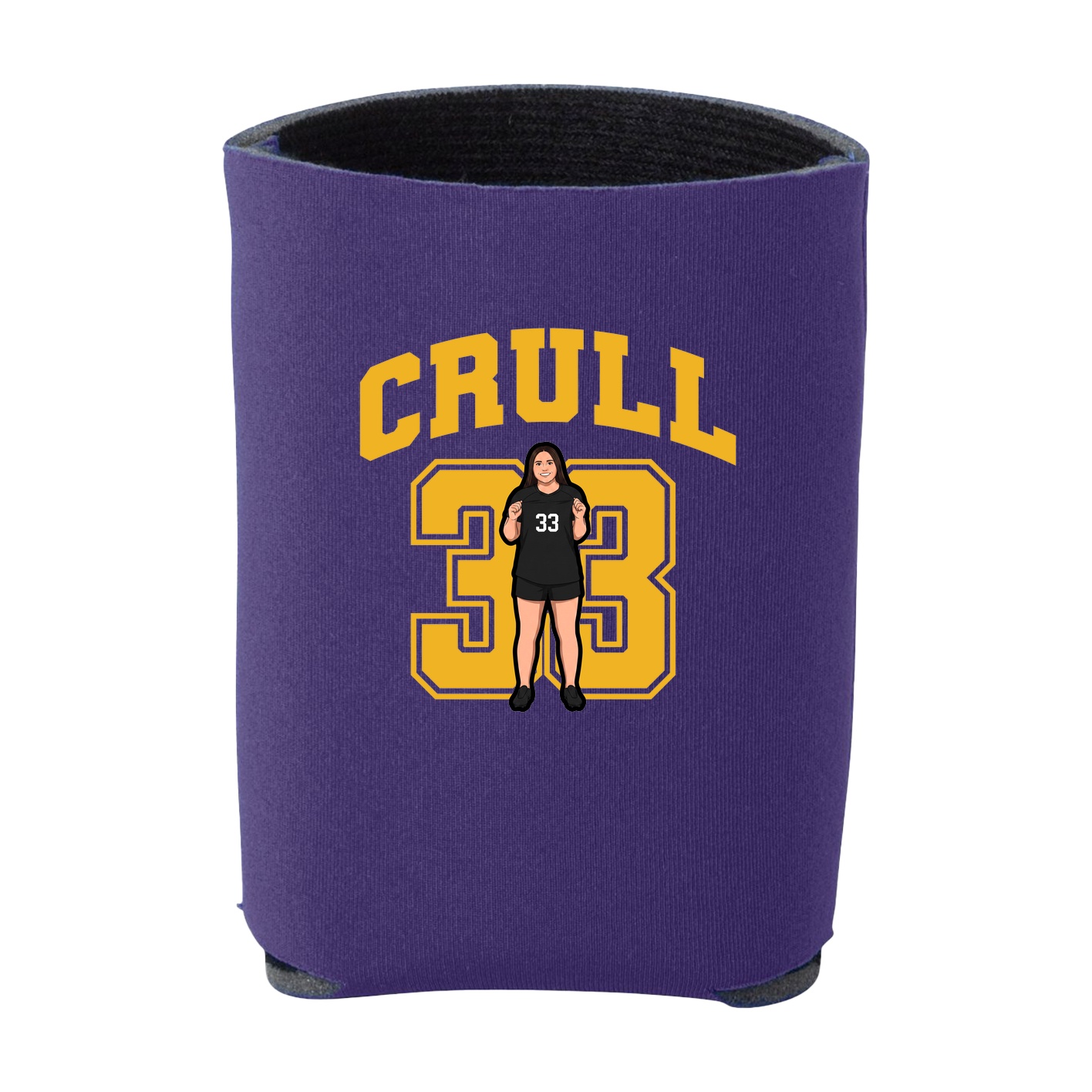 Can Holder — Number in Purple