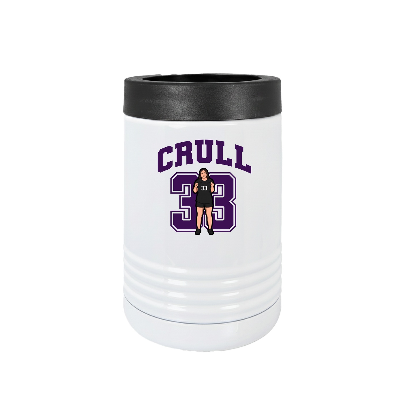 Beverage Holder — Number in White