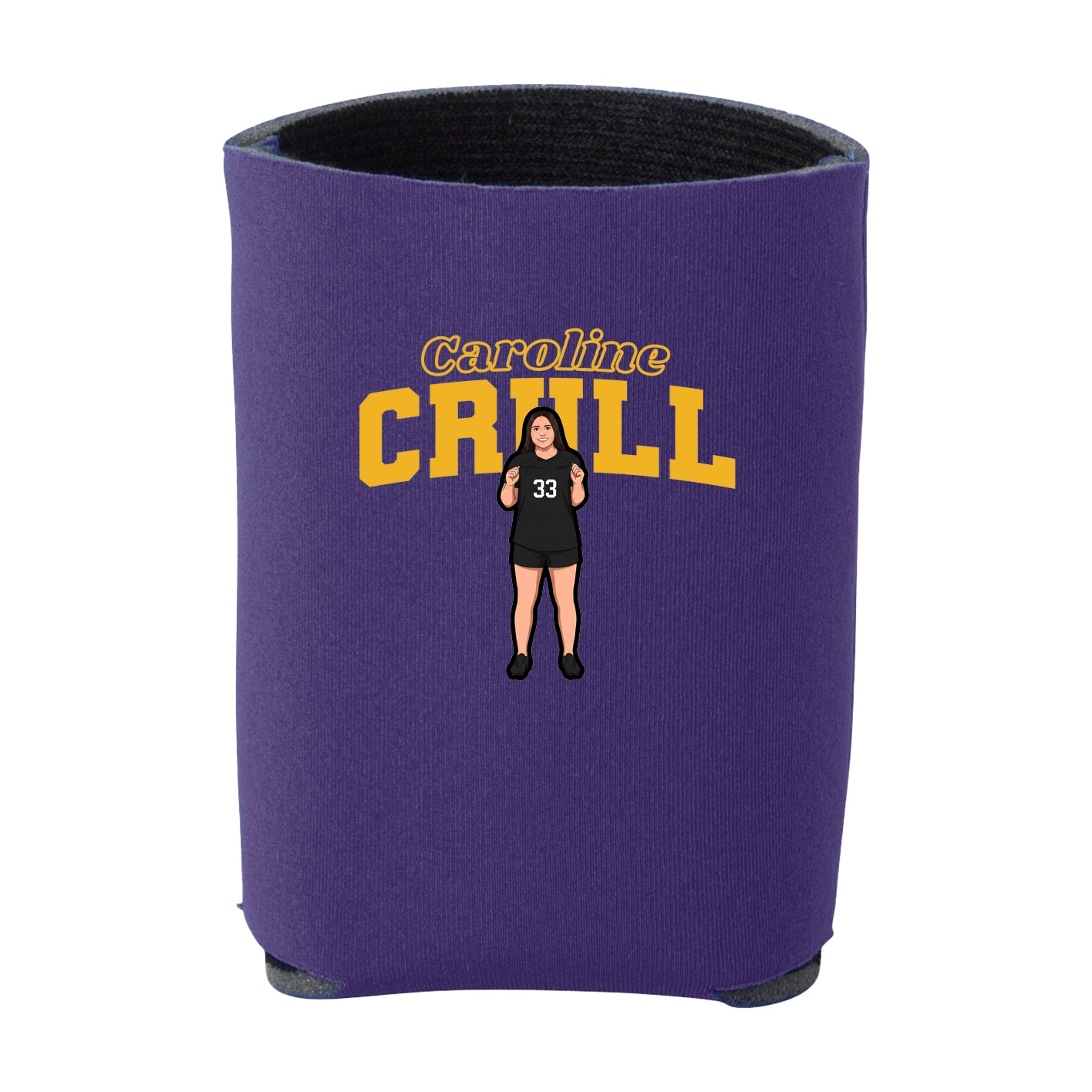 Can Holder — Name Arch in Purple