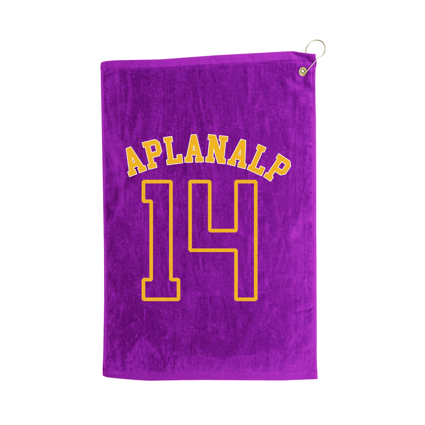 Golf Towel — Shirsey Arch in Purple