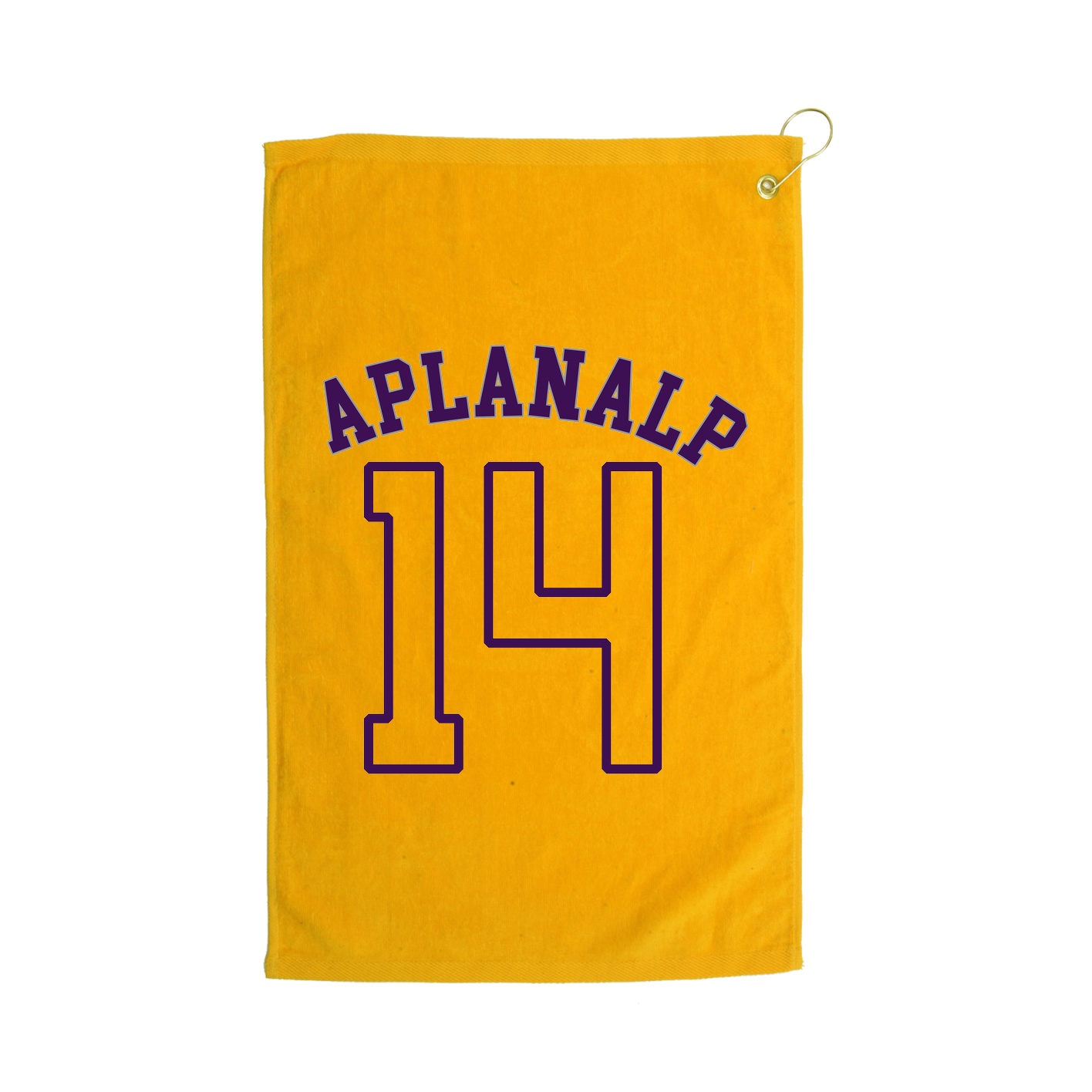 Golf Towel — Shirsey Arch in Gold