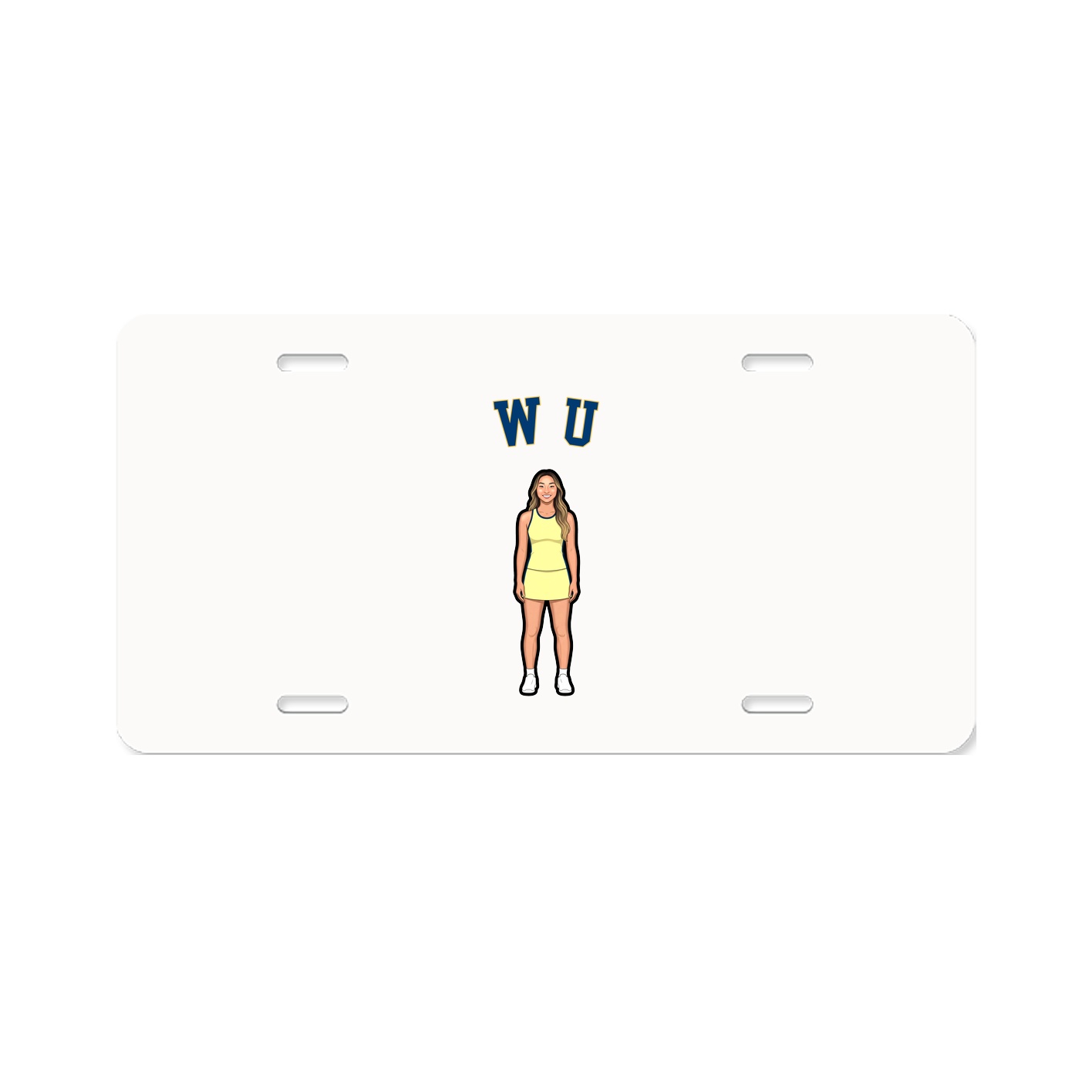 License Plate — Shirsey Arch in Classic