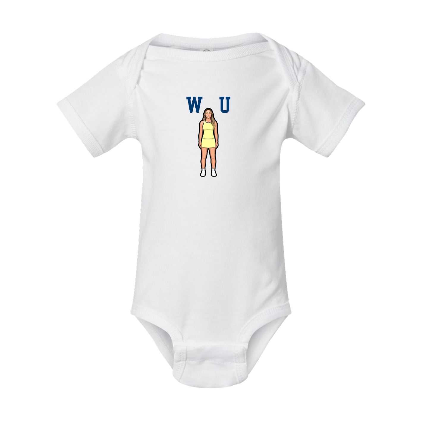 Baby Onesie — Shirsey in White