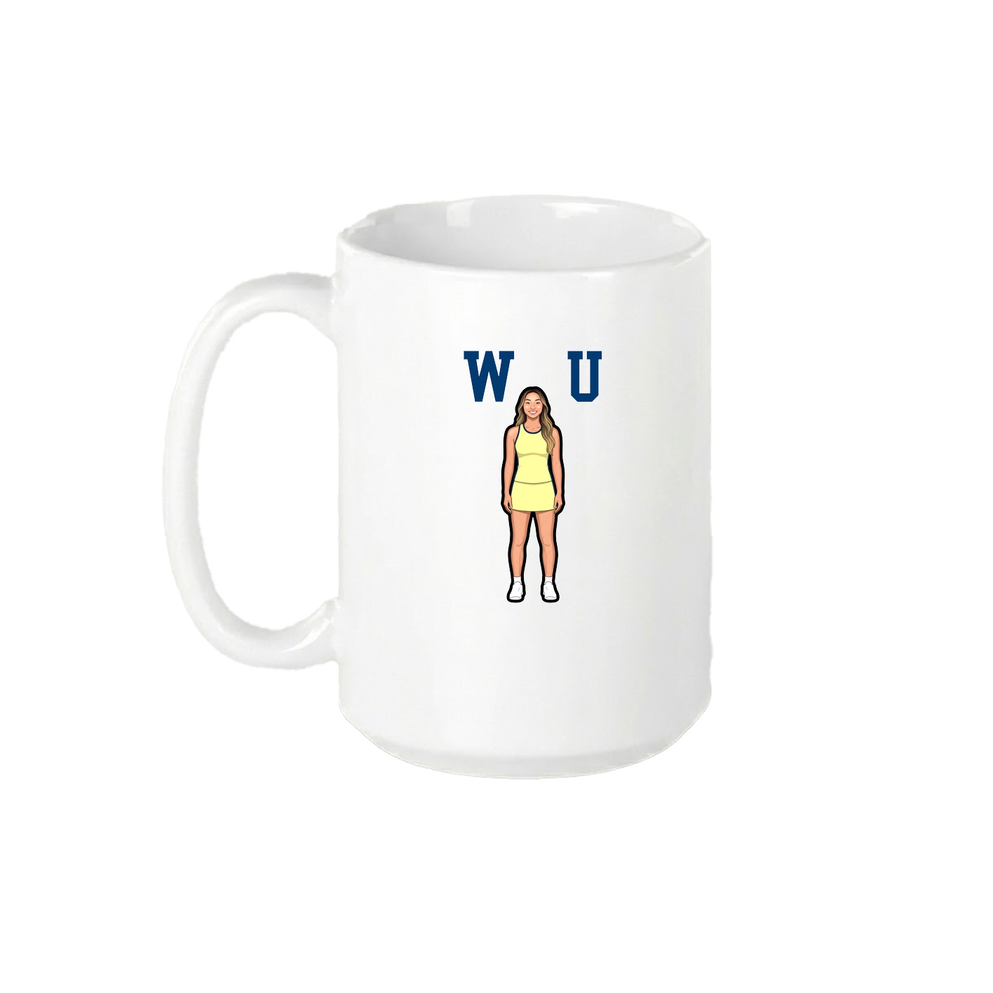 15oz Coffee Mug — Shirsey in White