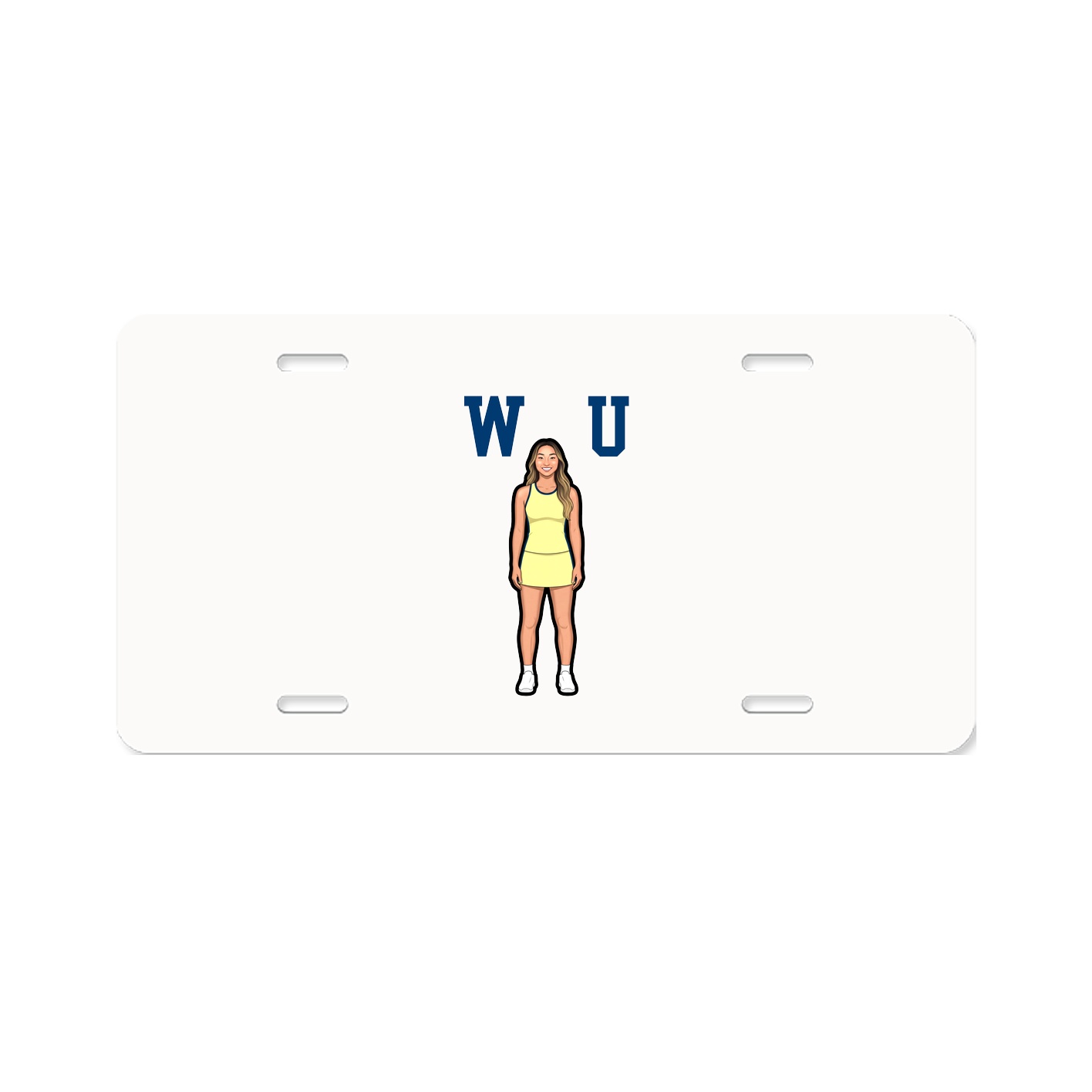 License Plate — Shirsey in Classic