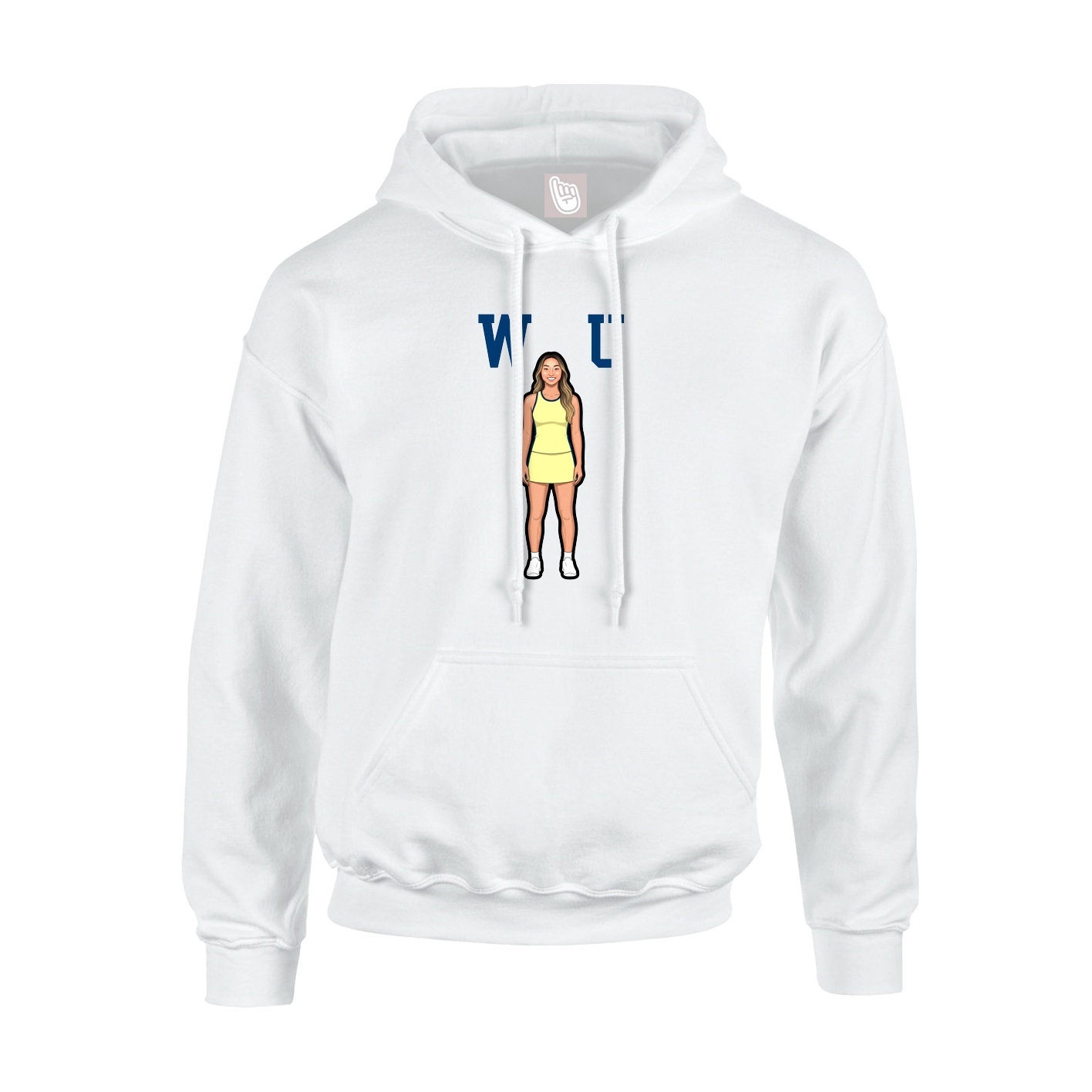 Youth Hoodie — Shirsey in White