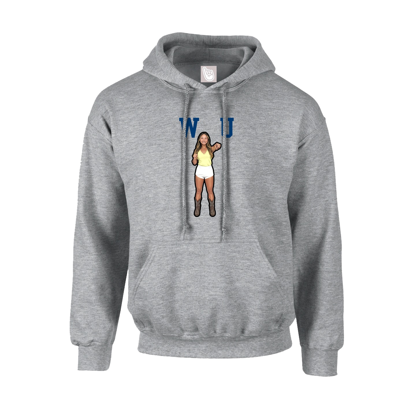 Youth Hoodie — Shirsey in Grey