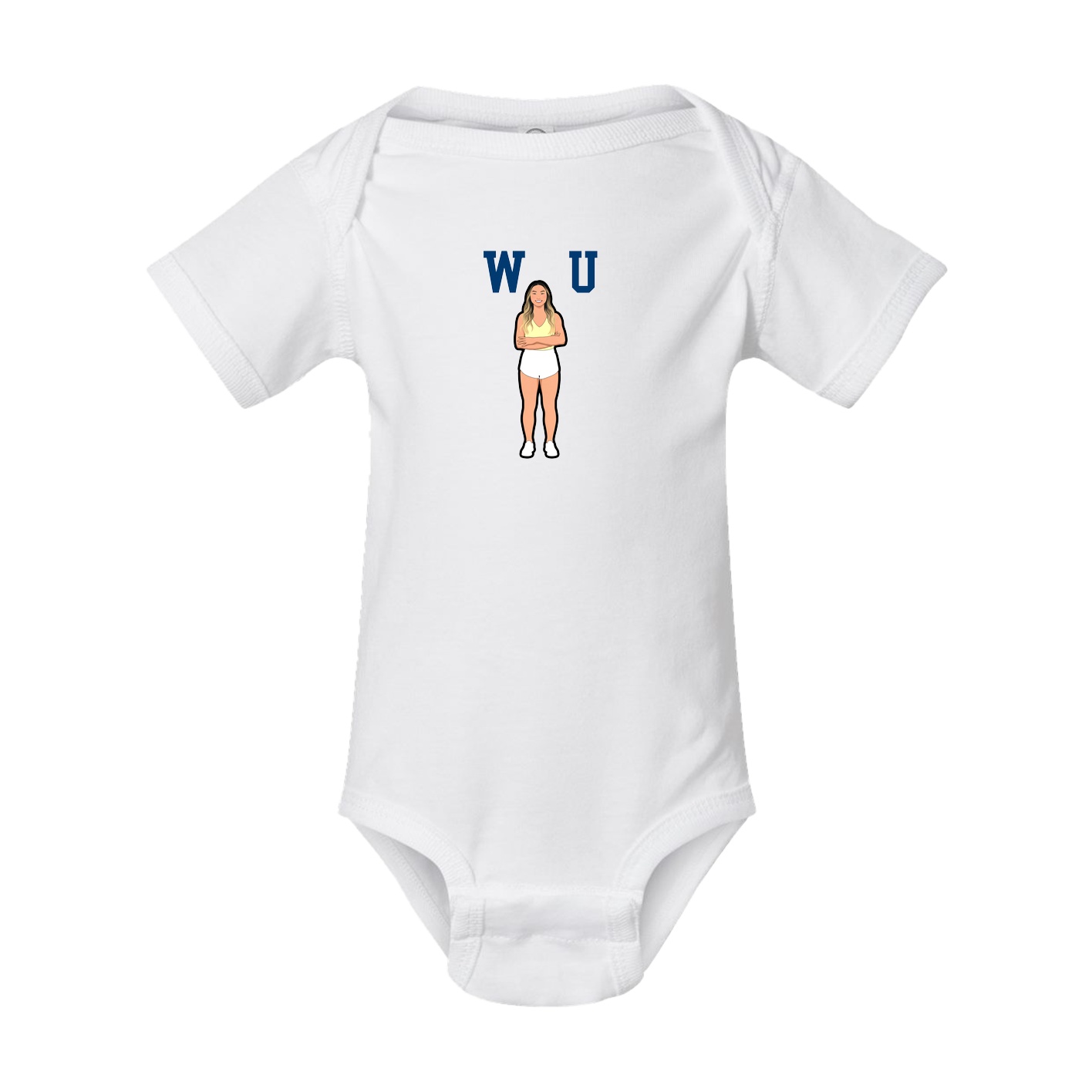 Baby Onesie — Shirsey in White