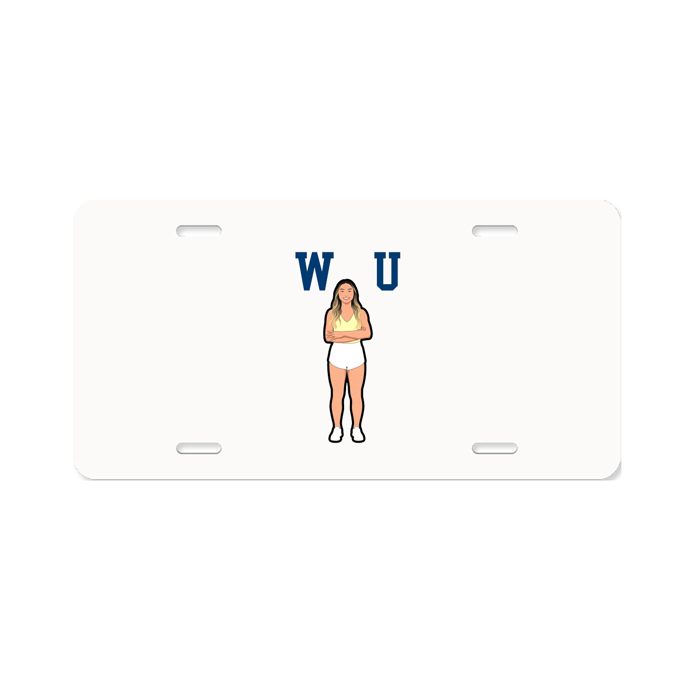 License Plate — Shirsey in Classic
