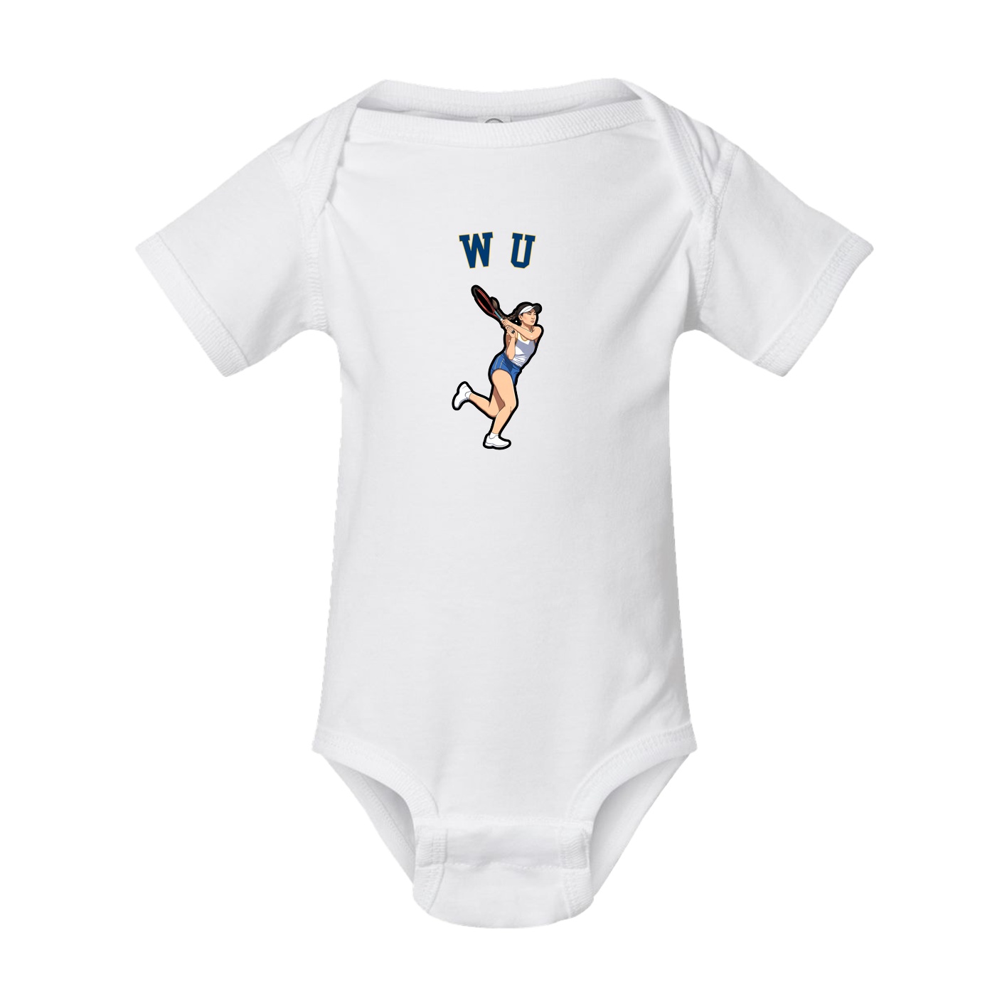 Baby Onesie — Shirsey Arch in White
