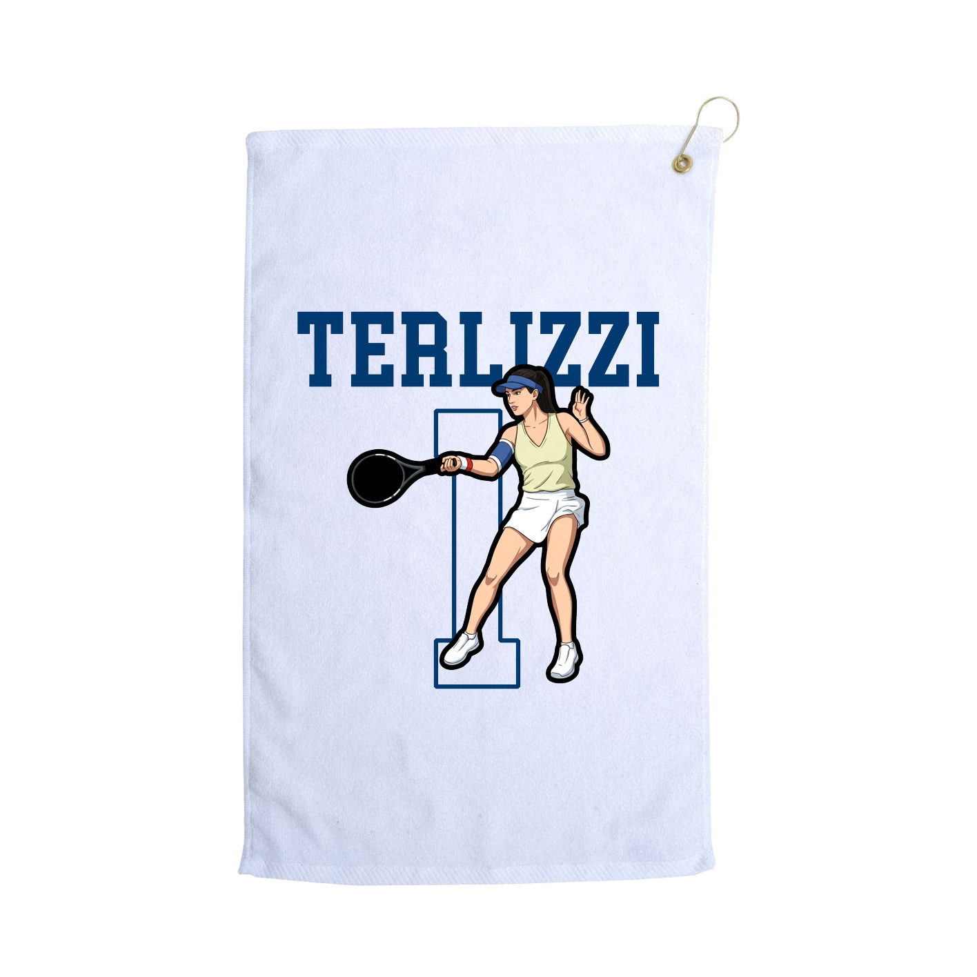 Golf Towel — Shirsey in White