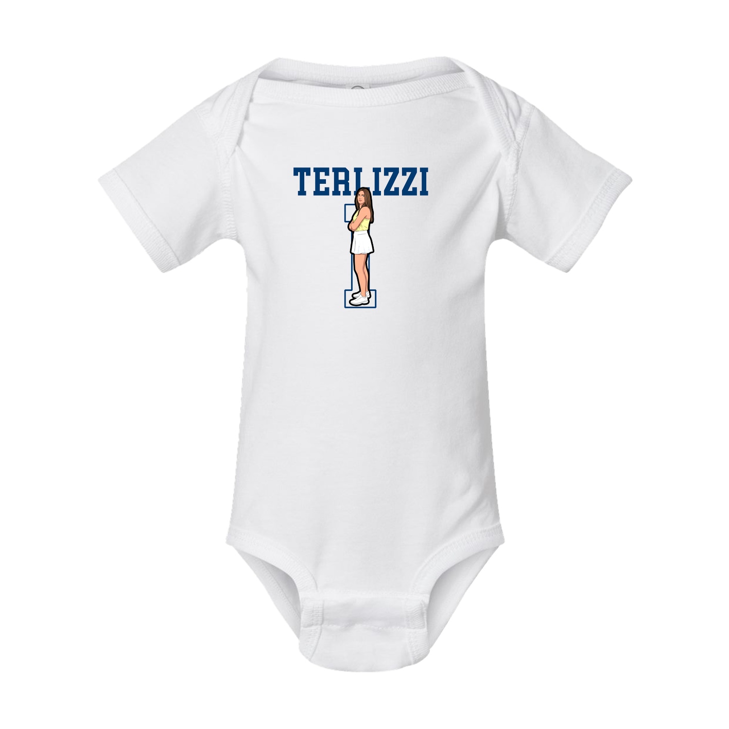 Baby Onesie — Shirsey in White