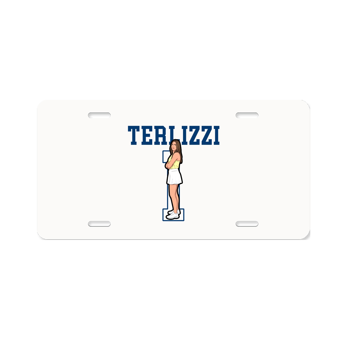 License Plate — Shirsey in Classic