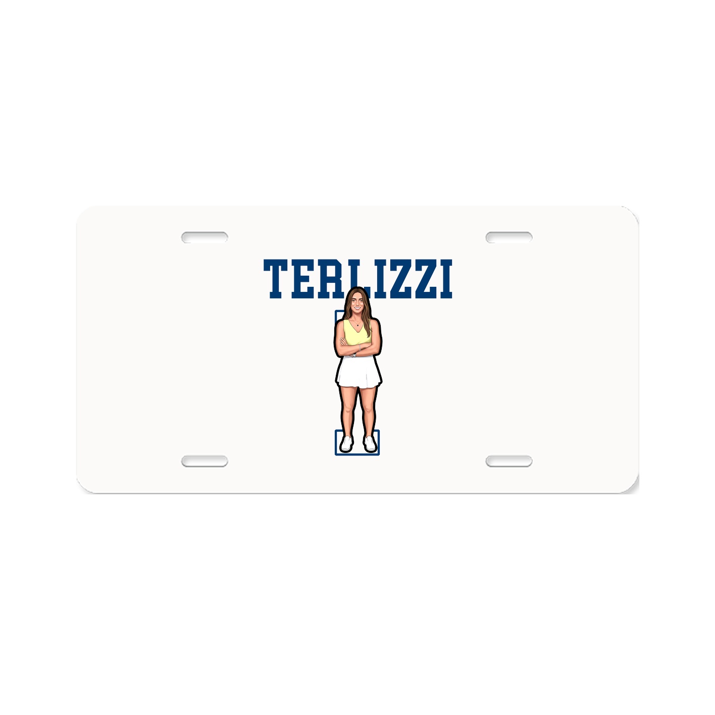 License Plate — Shirsey in Classic