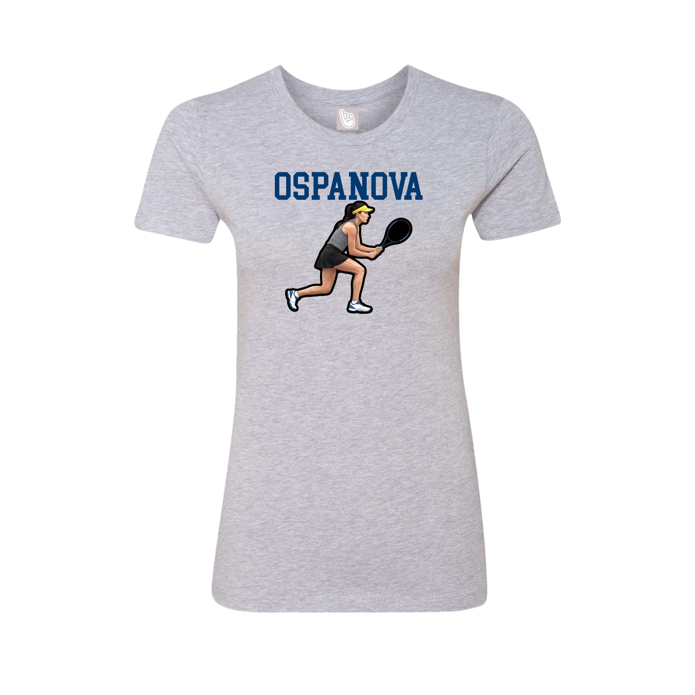 Fitted Women's Tee — Shirsey in Grey