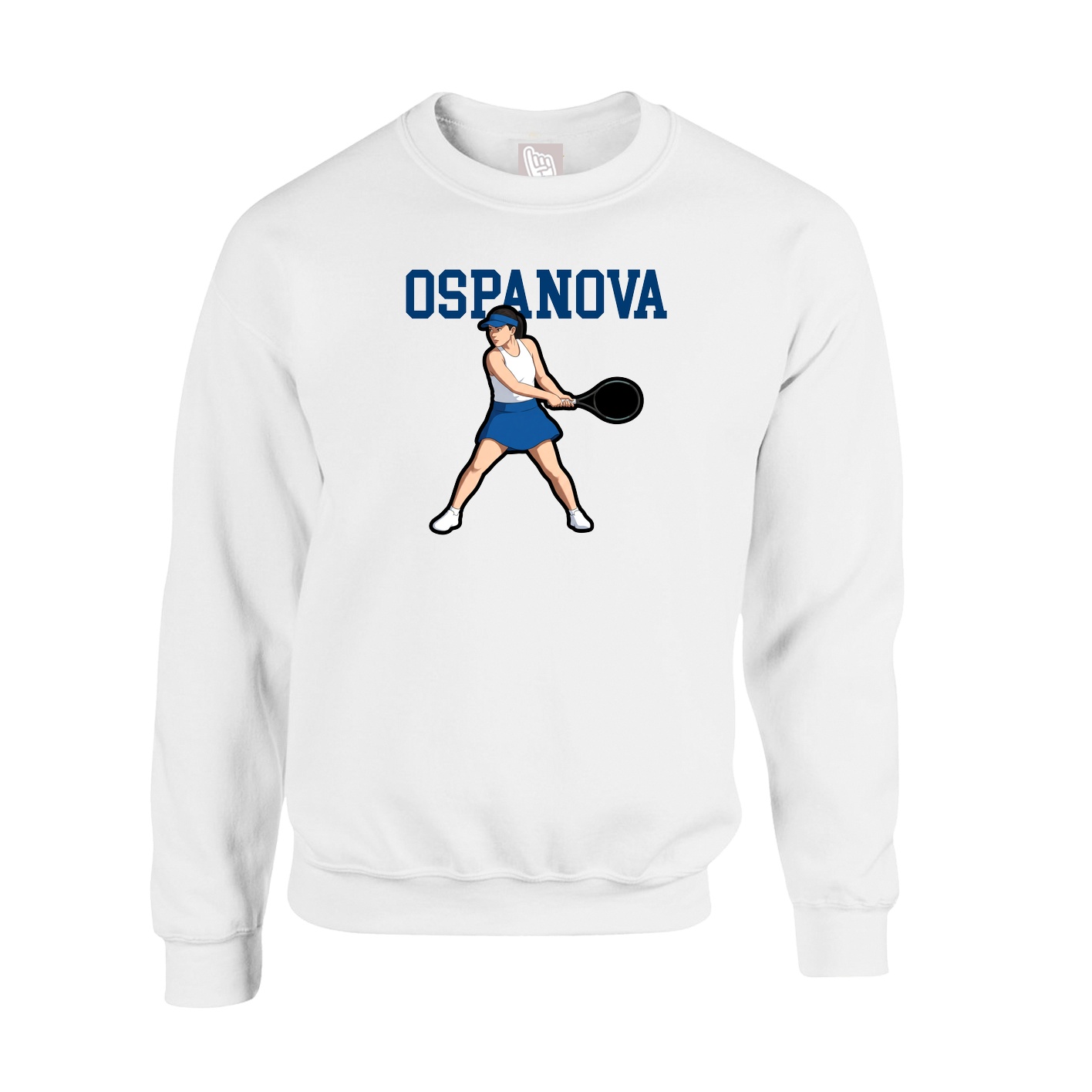 Fleece Crew — Shirsey in White
