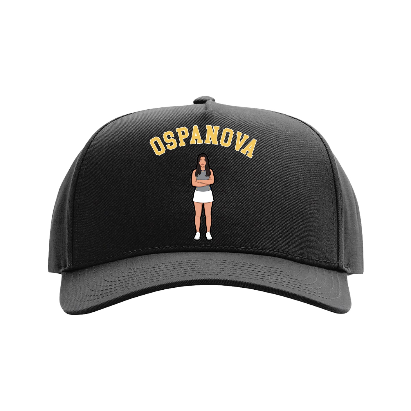 Full Fabric Five-Panel Champ Cap