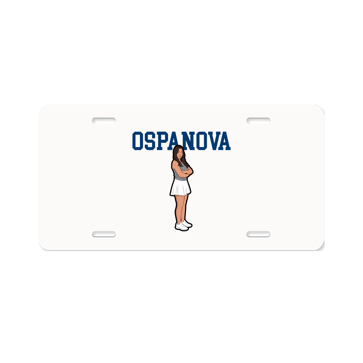 License Plate — Shirsey in Classic