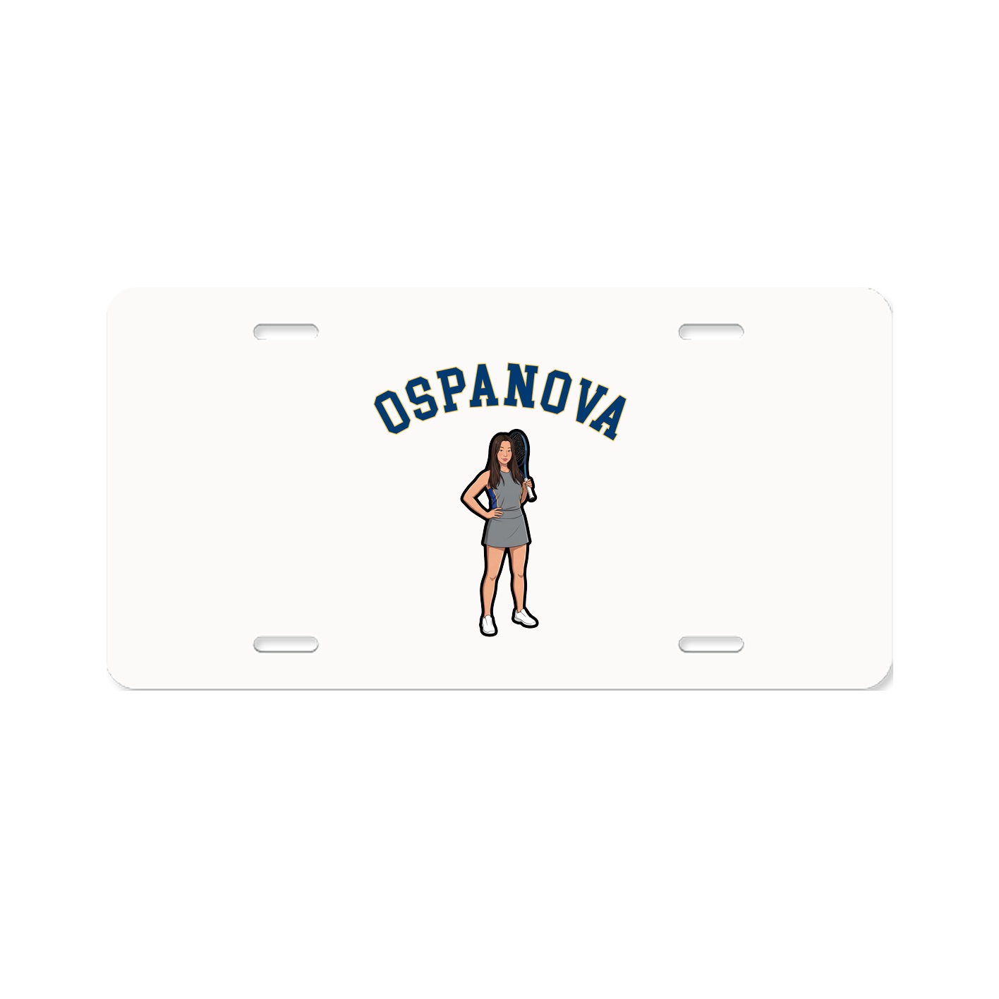 License Plate — Shirsey Arch in Classic