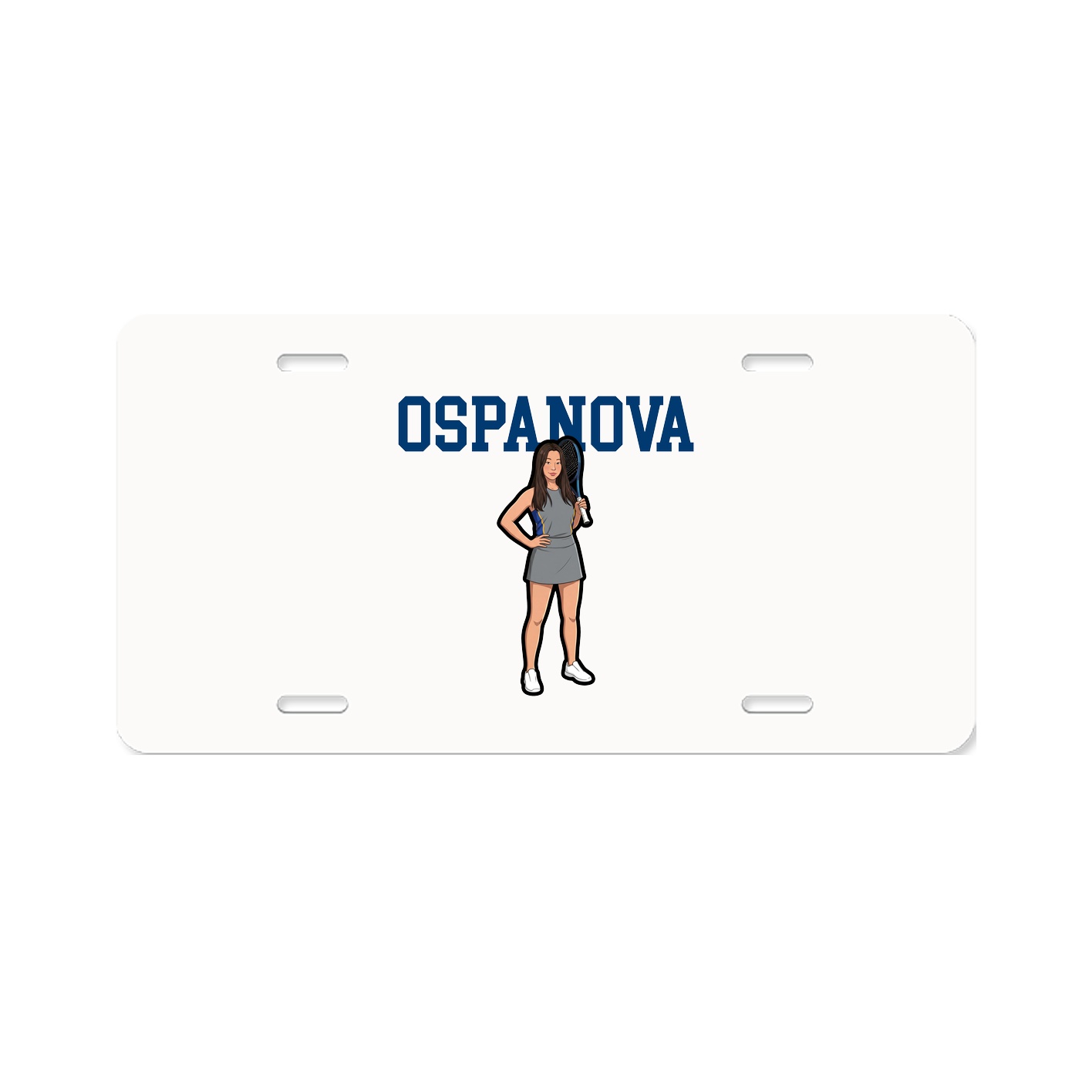 License Plate — Shirsey in Classic