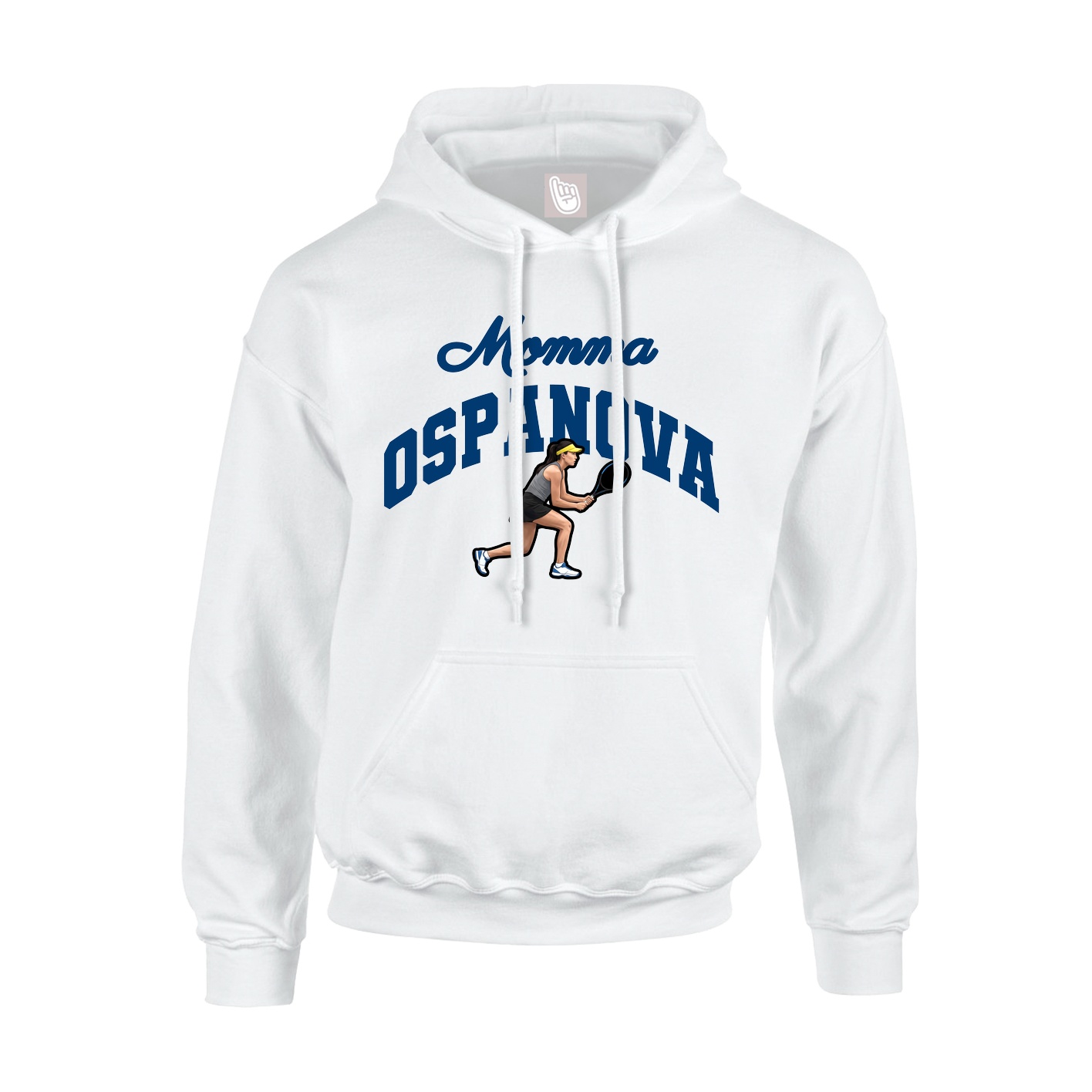 Youth Hoodie — Mothers Day Arch in White