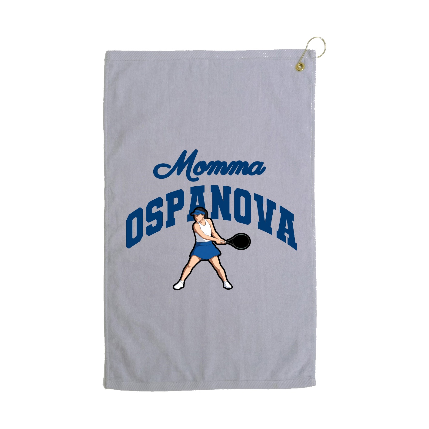 Golf Towel — Mothers Day Arch in Grey