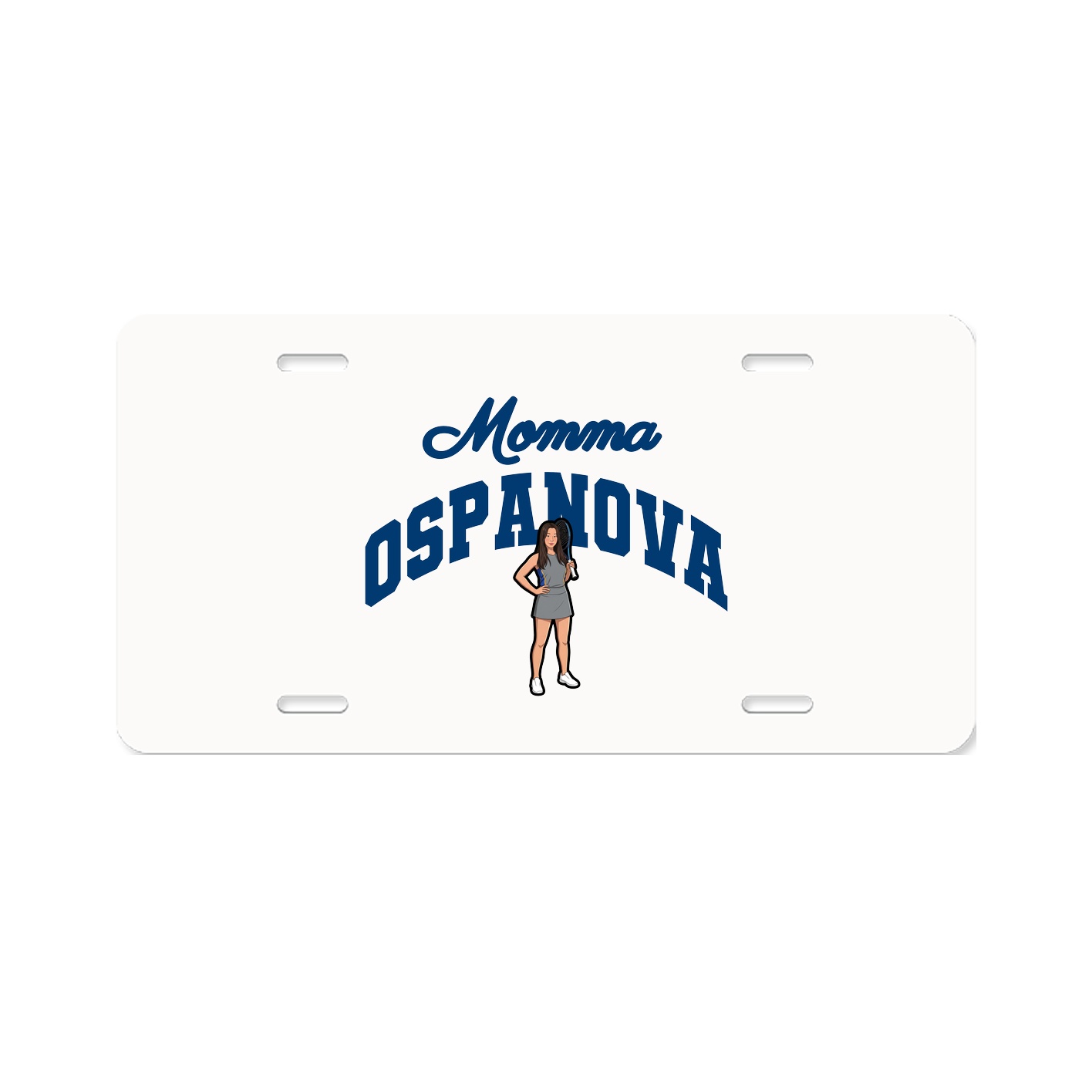 License Plate — Mothers Day Arch in Classic