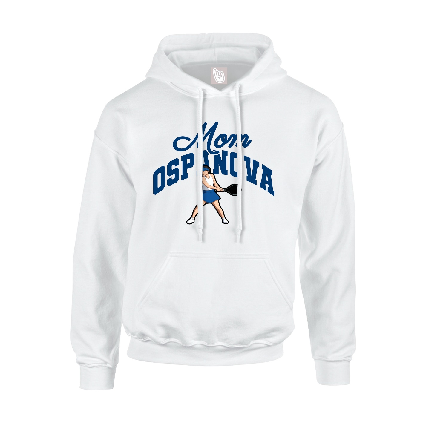 Youth Hoodie — Mothers Day Arch in White